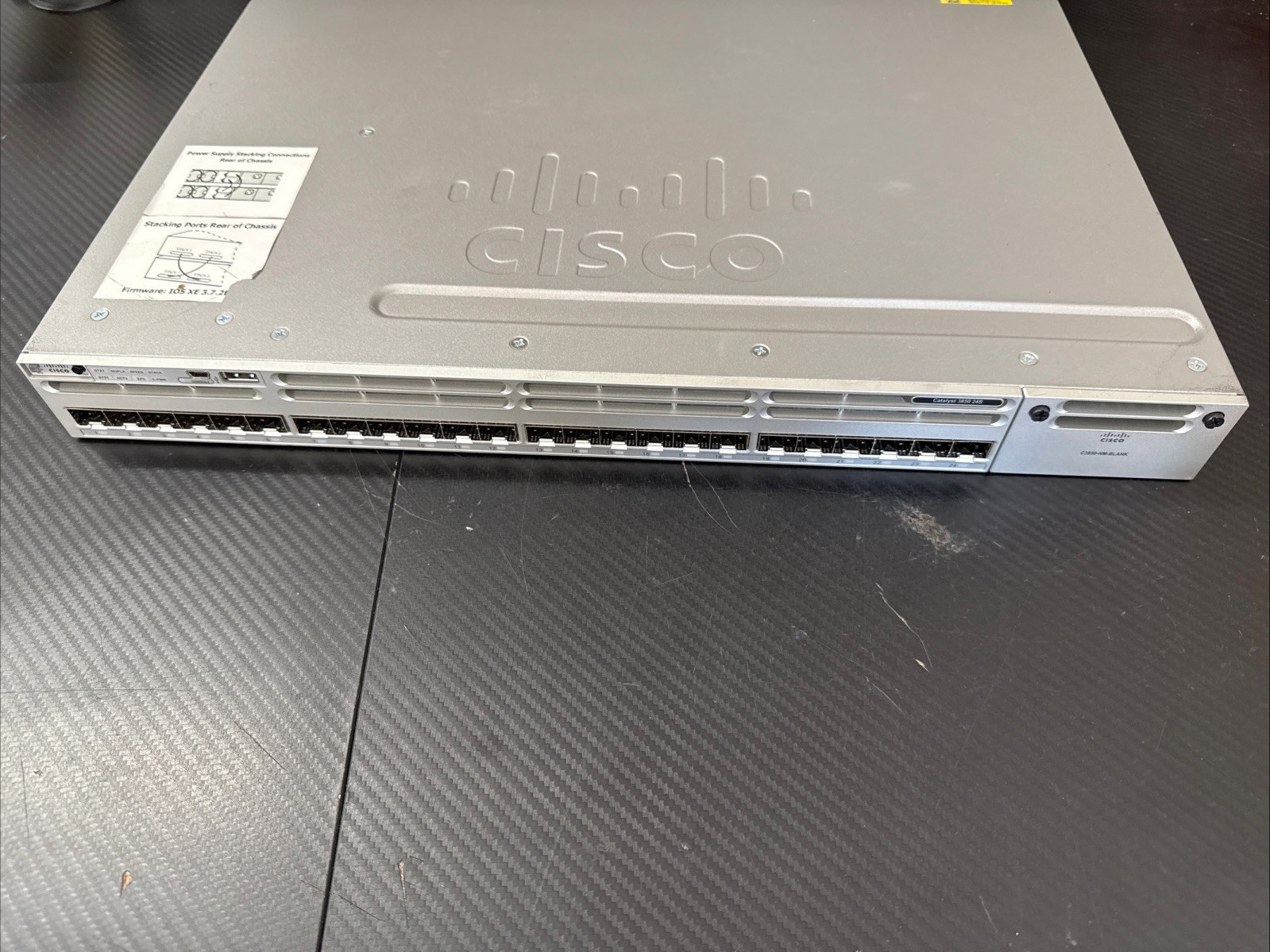 WS-C3850-24S-S Cisco Catalyst IP Base Switch 24 Port