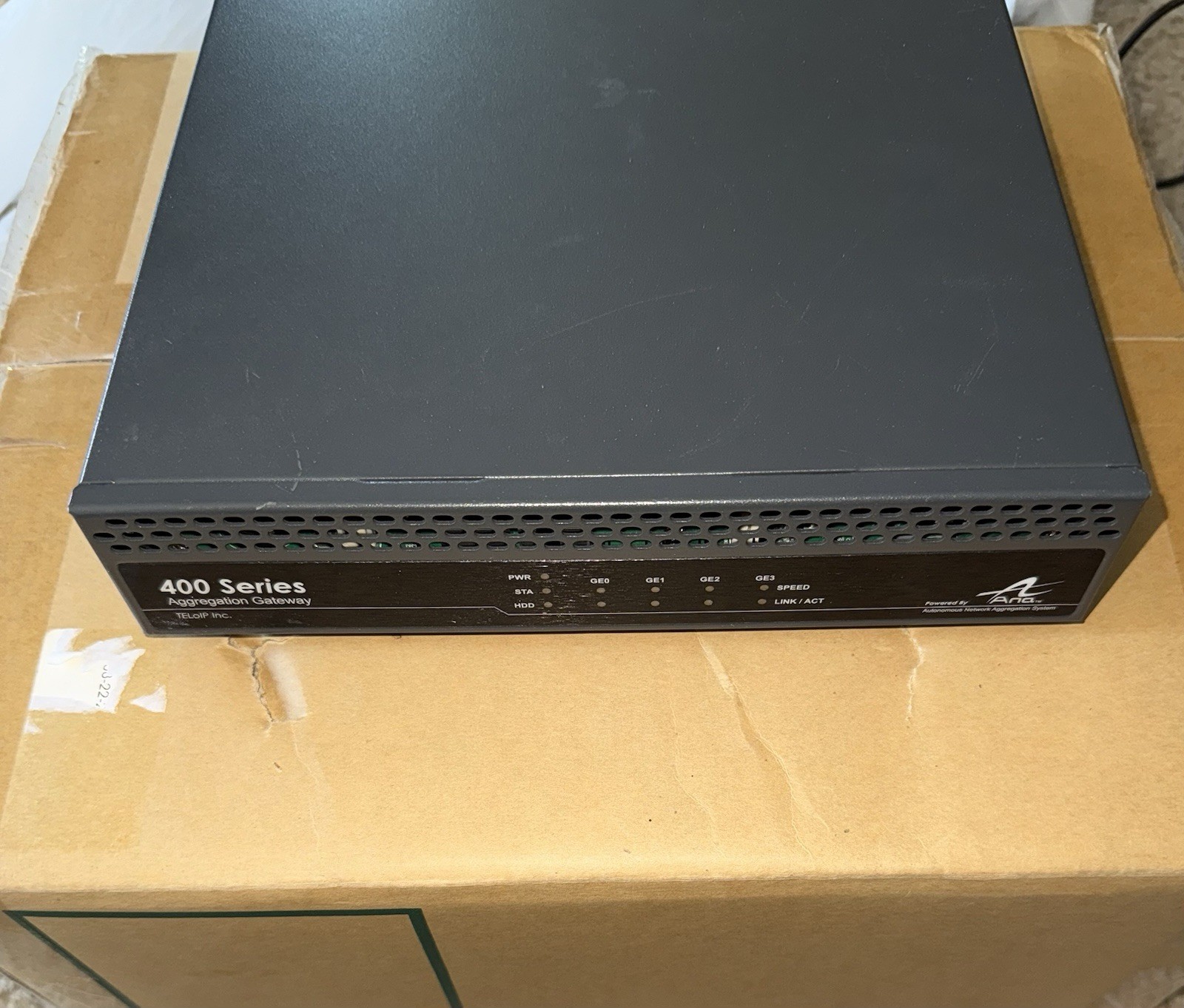 TELoIP, Inc. Model 400 Network Aggregation Gateway – Powered By ANA