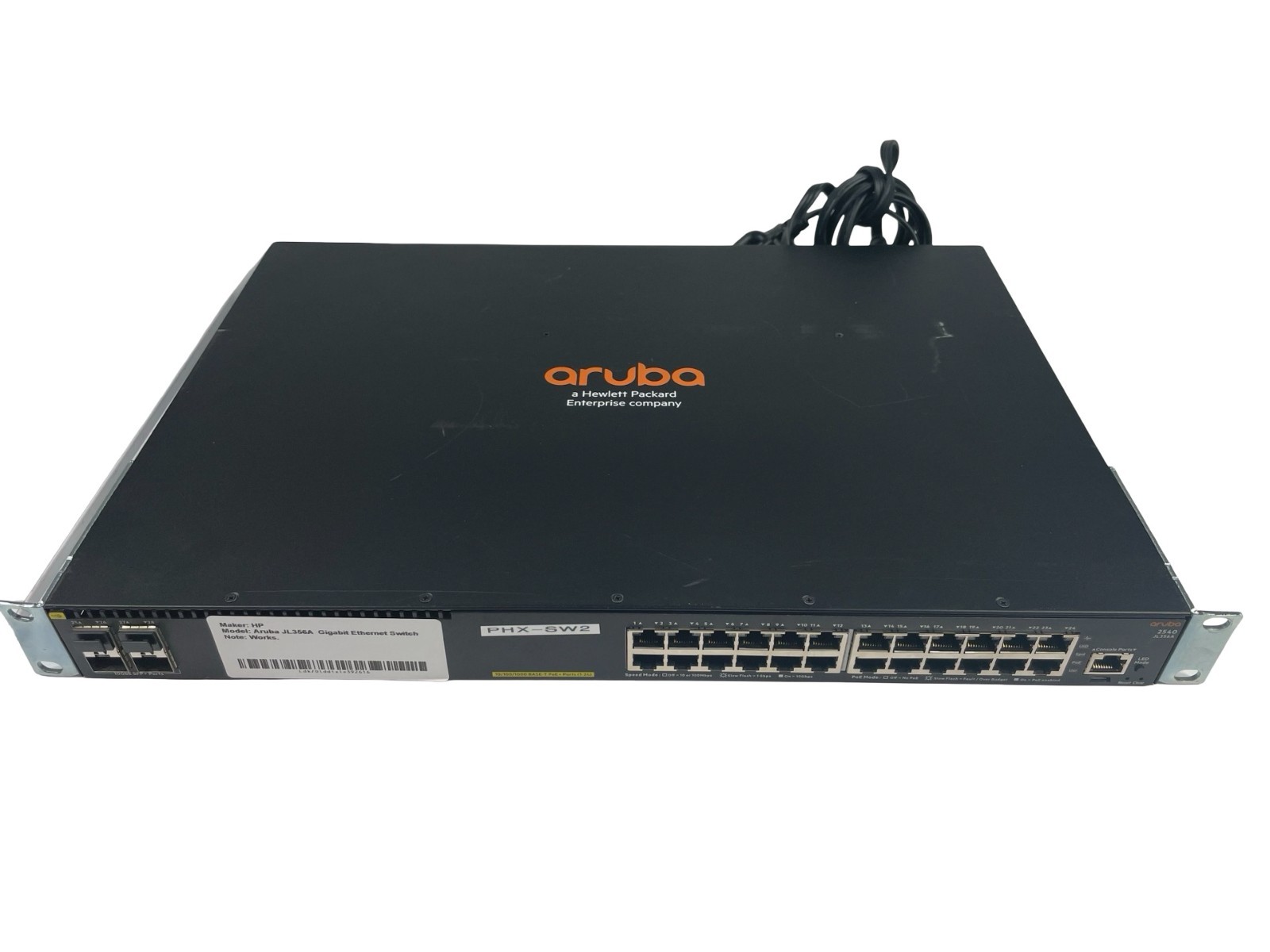 Aruba 2540 Gigabit Ethernet Switch JL356A