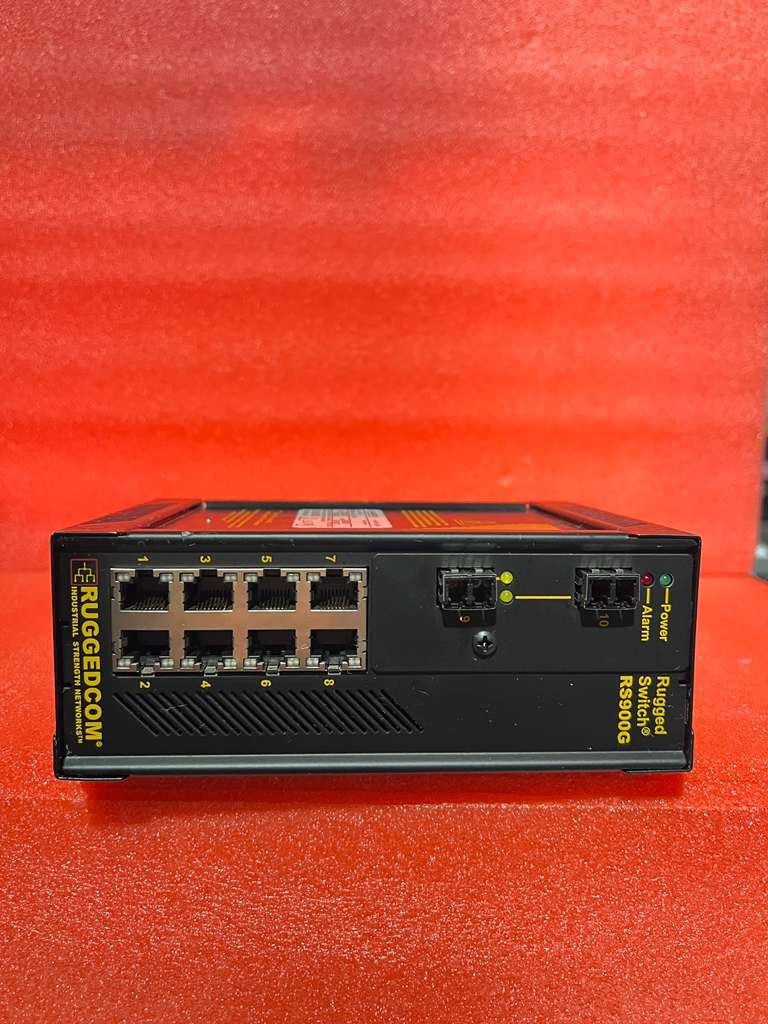 RUGGEDCOM RUGGED INDUSTRIAL NETWORK SWITCH RS900G RS900G-HI-D-2LC10-C01