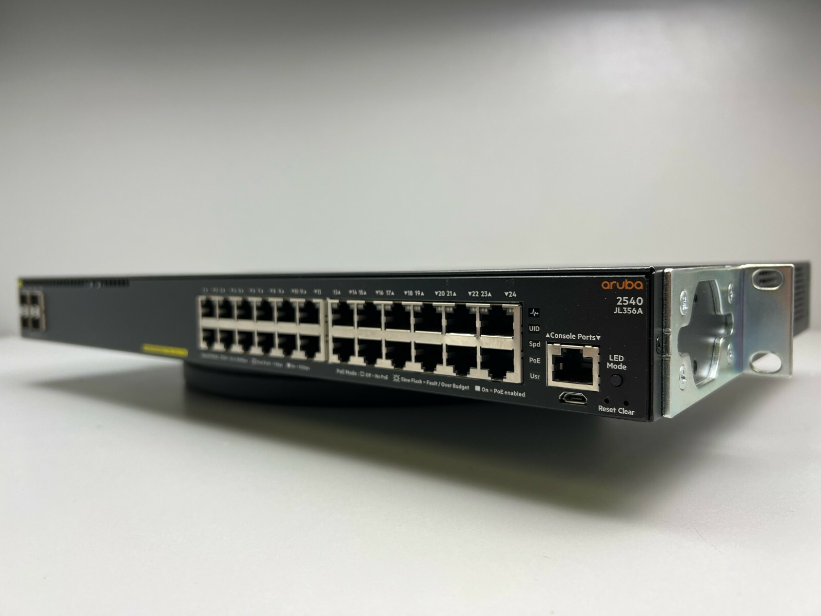 HPE Aruba JL356A 2540-24G-POE+ 24 Port PoE+ 4 x SFP+ Switch – Same Day Shipping