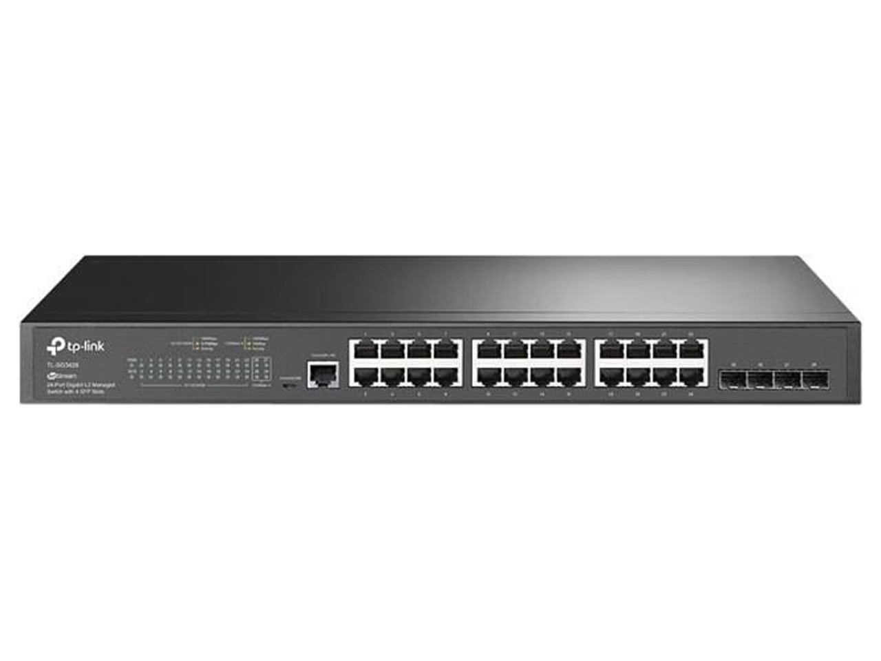 TP-Link TL-SG3428 24 Port Gigabit Switch with 4 SFP Slots Limited Lifetime