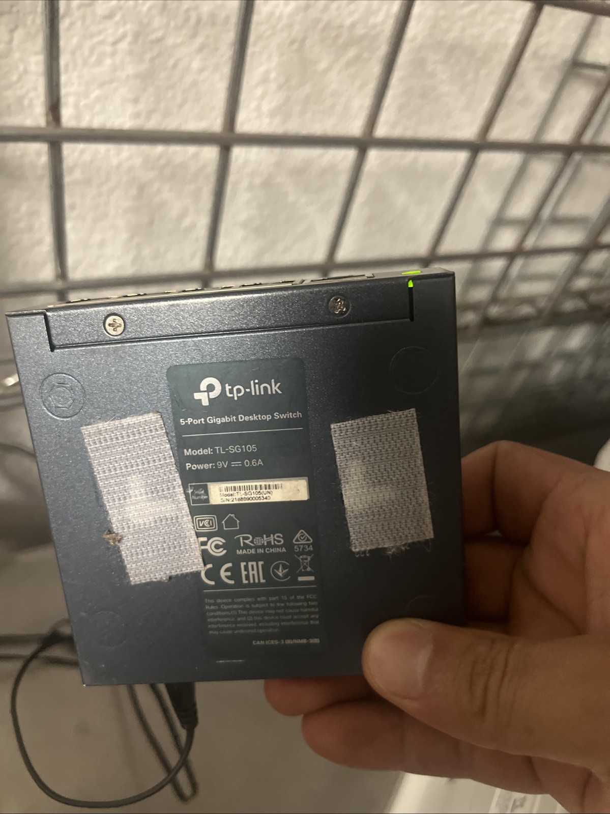 TP-LINK Technologies TP-Link (TL-SG105) 4-Ports External Switch