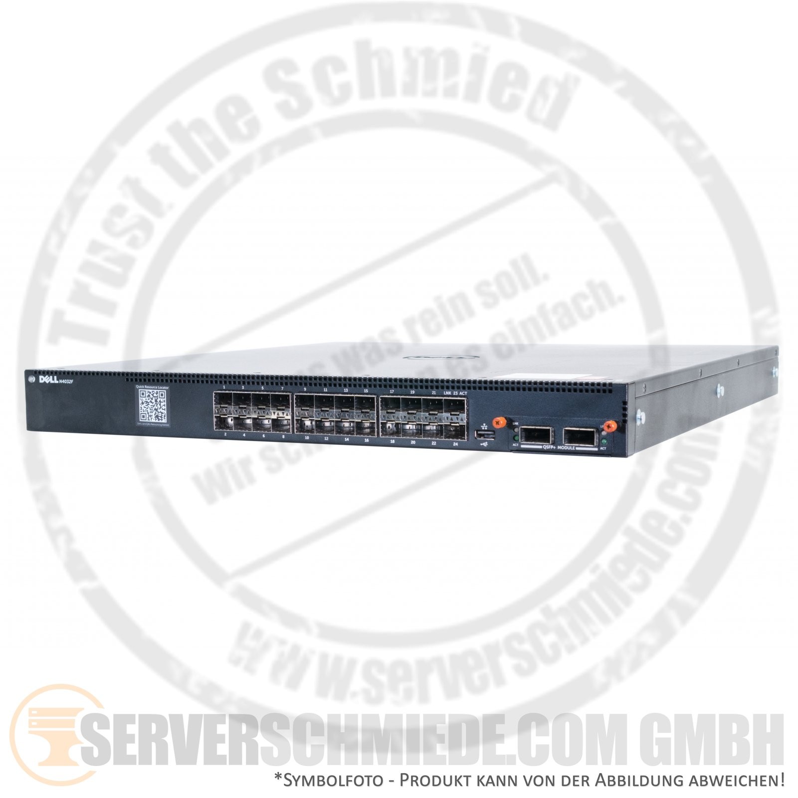 Dell N4032F 24x 10GbE Ethernet Network SFP+ Layer 3 Managed Switch 2x PSU