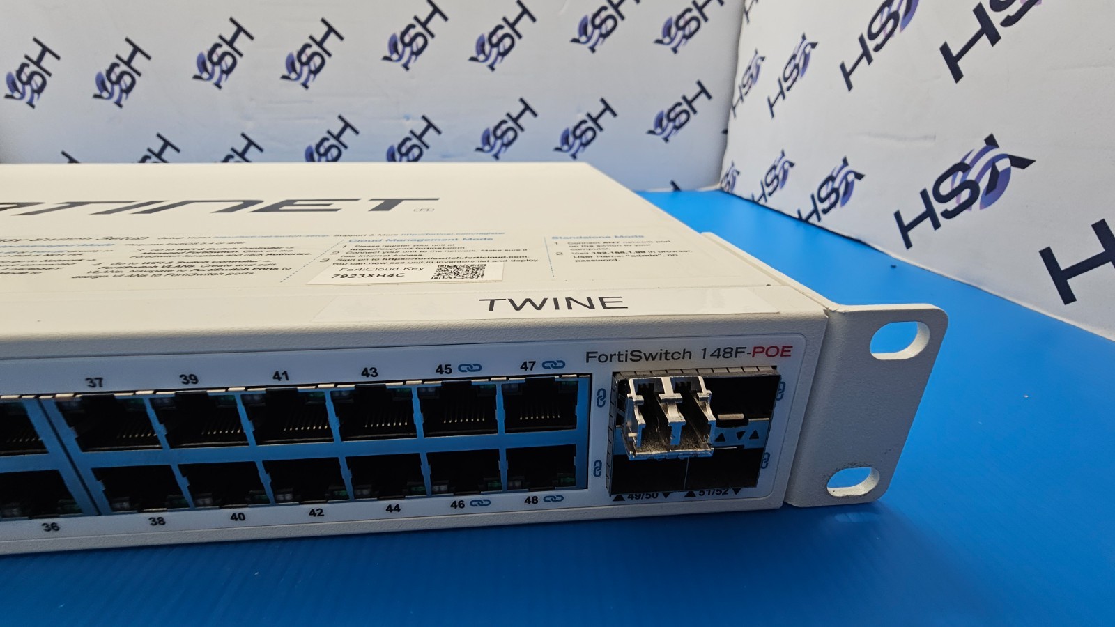 Fortinet FortiSwitch FS-148F-POE 48 Port Ethernet Switch