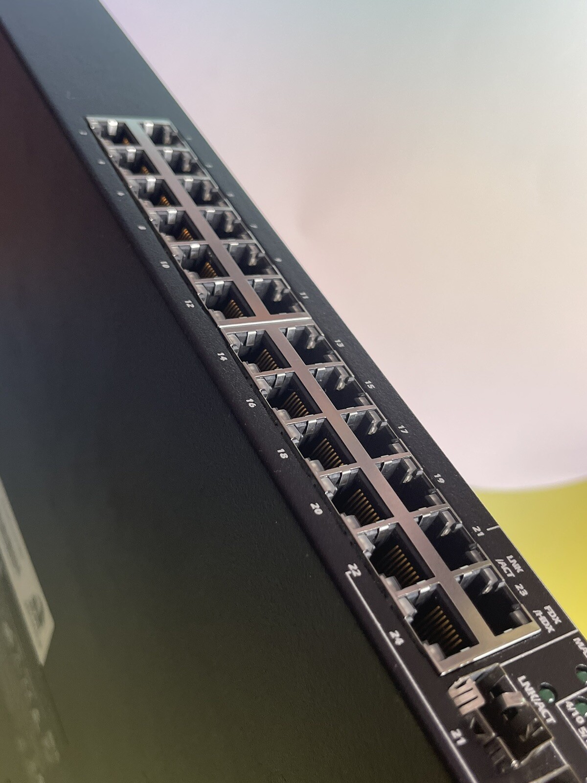 Dell PowerConnect 6224 24 Port Gigabit Ethernet Switch 10/100/1000 4x SFP Ports
