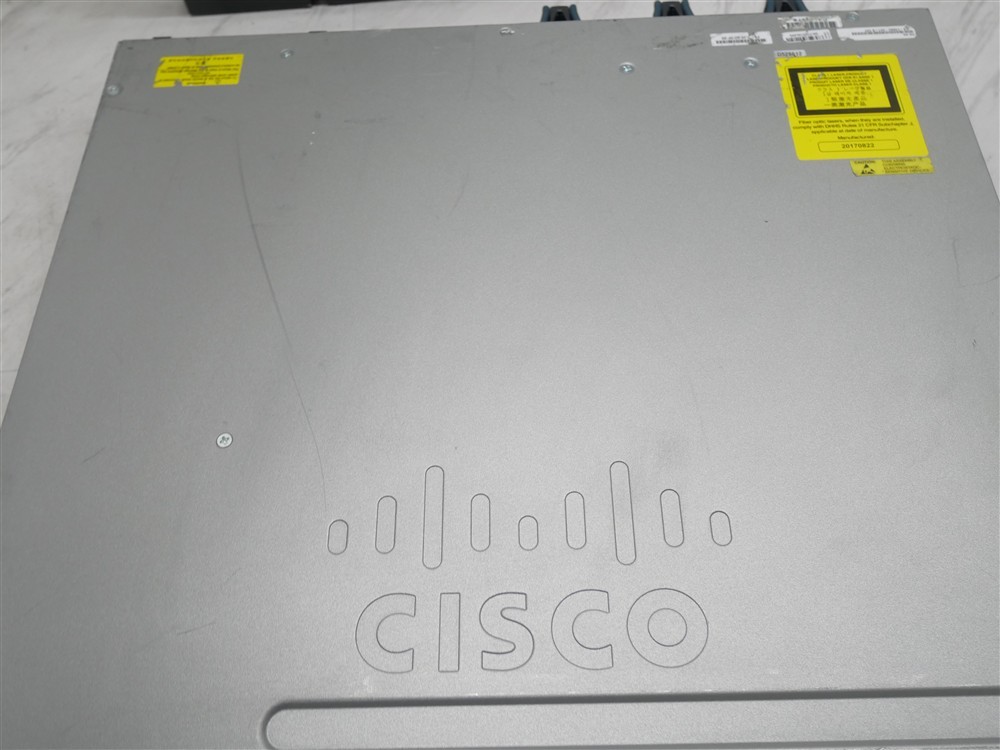 Lot of 2 Cisco Catalyst 3850 WS-C3850-24T-S 24-Port Layer 3 Managed Switch!