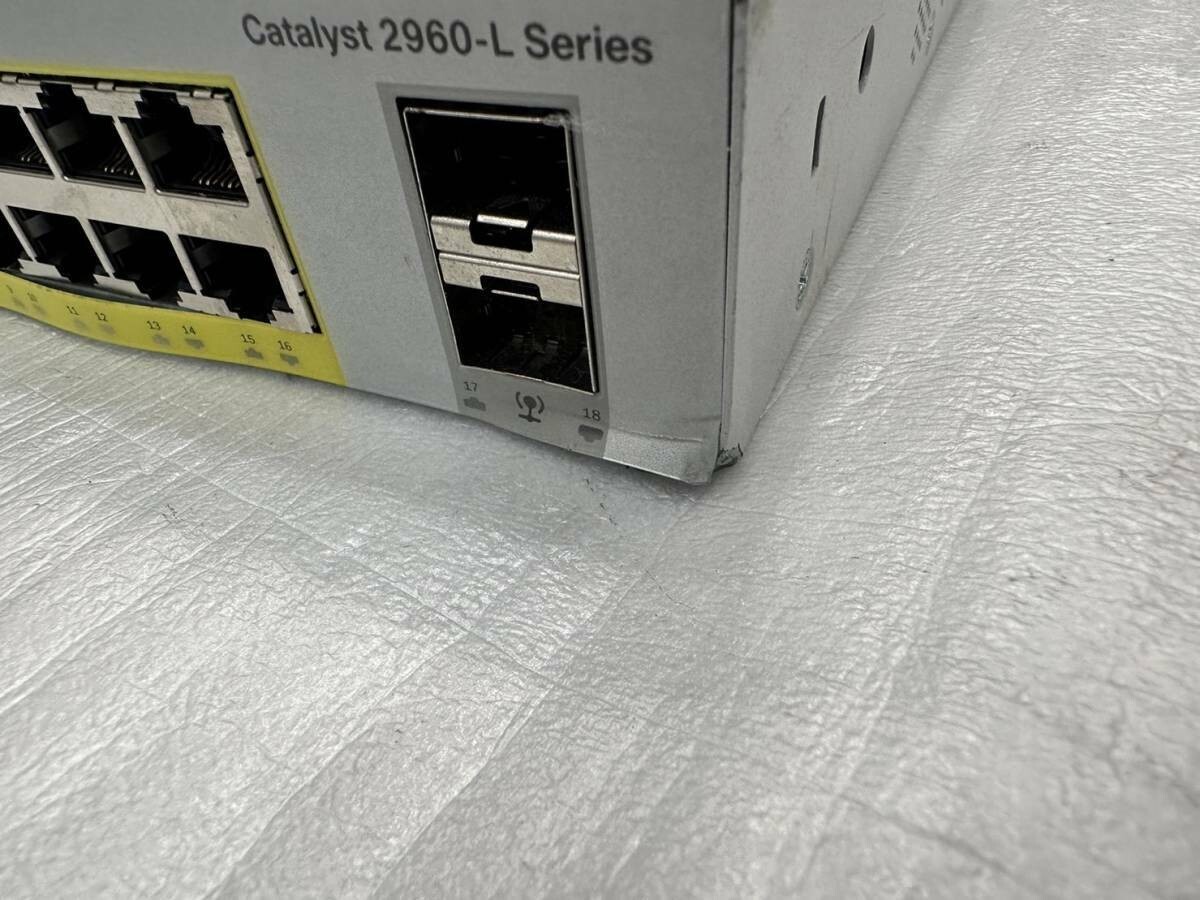 CISCO Catalyst WS-C2960L-16PS-LL Used 2960 Series 16 Port POE Switch From Japan