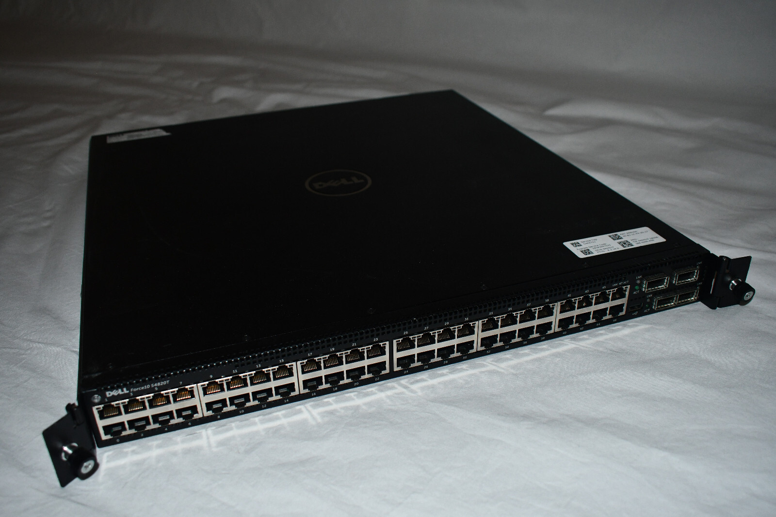 Dell Force10 S4820T 48-port 10GbE Switch w/ 4x 40GbE QSFP+ Ports 0MHDJ7