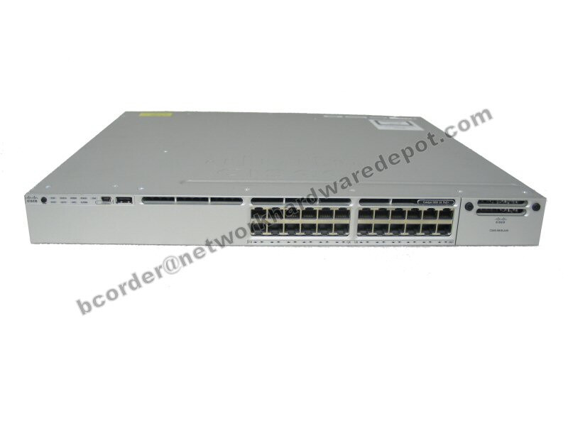Cisco Catalyst WS-C3850-24P-S Switch 24-Port Gigabit PoE+ 715W – 1 Year Warranty