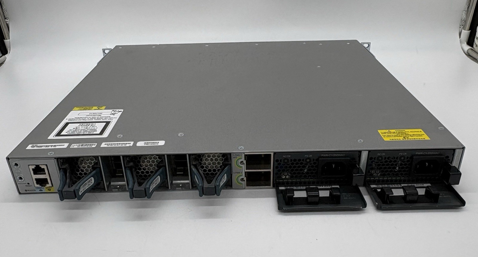 Cisco Catalyst C3850-12XS-S 12 Port 10GB SFP+ Fiber Switch Factory Reset (NO OS)