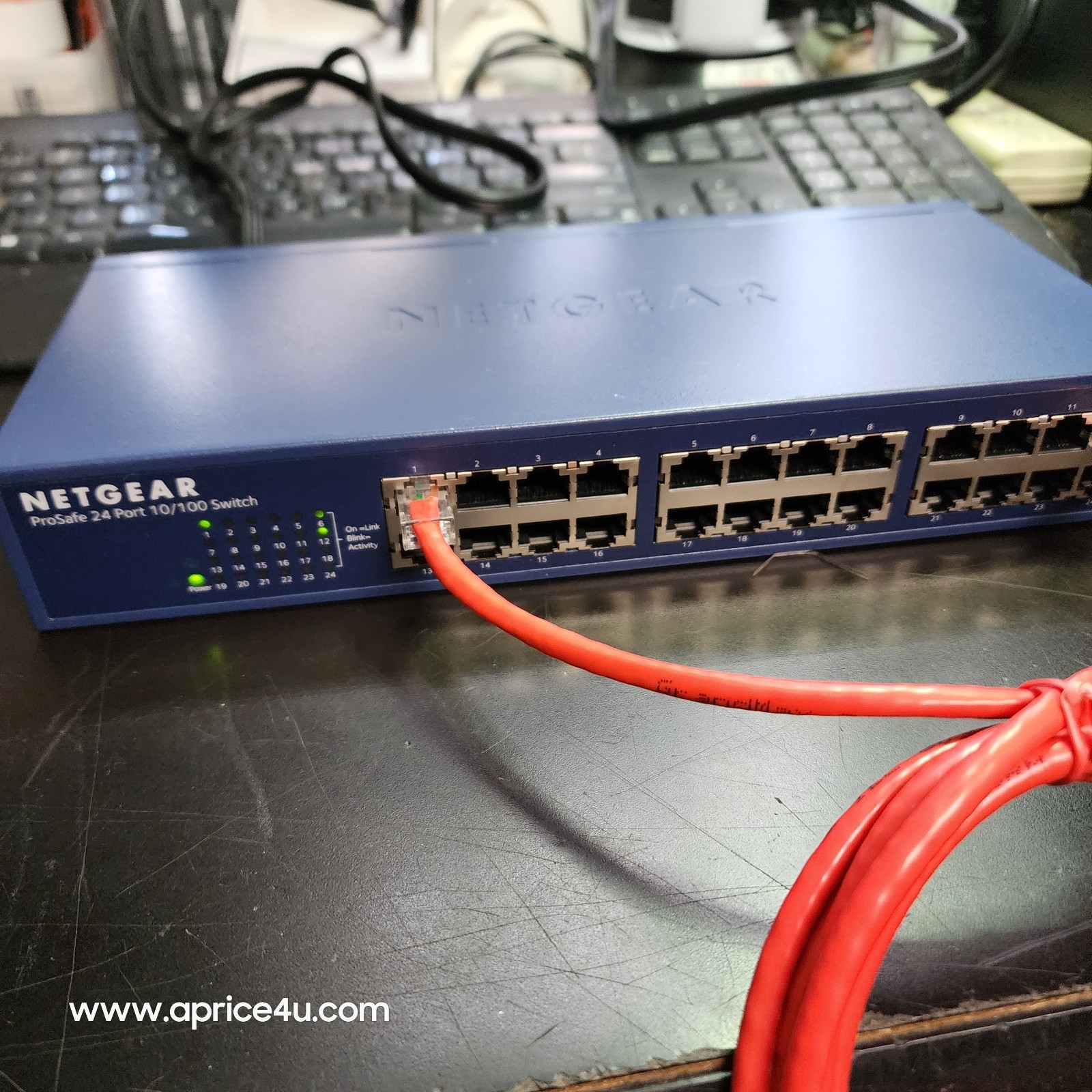 NetGear ProSafe (JFS524v2) 24-Ports External Switch w-Pwr TESTED