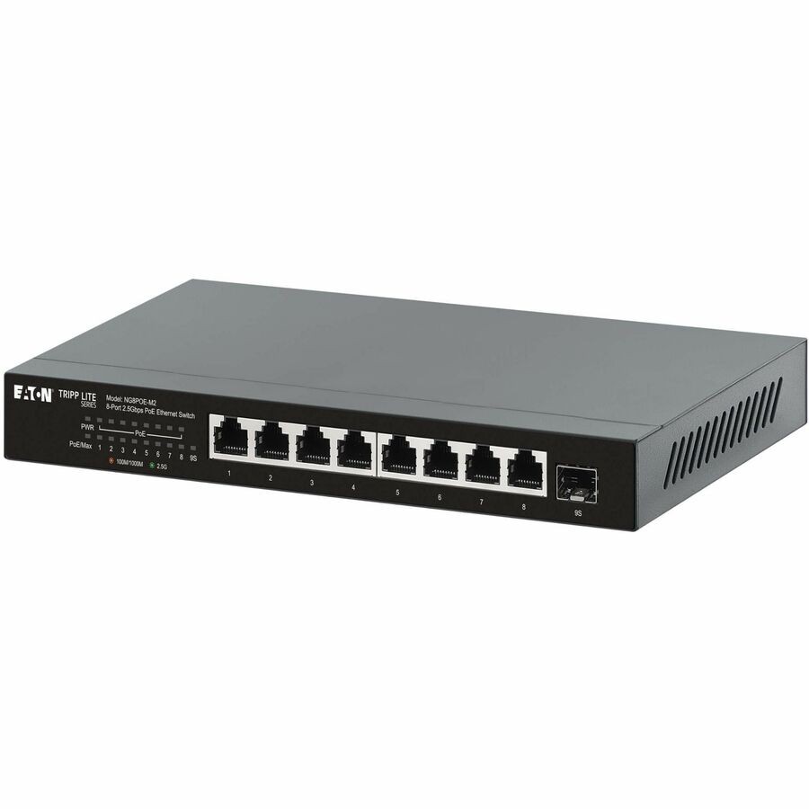 Eaton Tripp Lite Series 8-Port Desktop Ethernet Unmanaged Switch NG8POE-M2