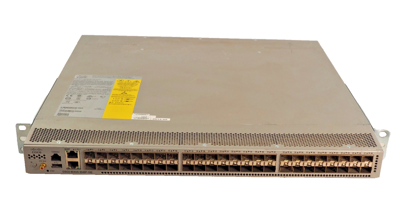 Cisco Nexus N3K-C3548P-10G 48-Port SFP+ Network Fiber Switch