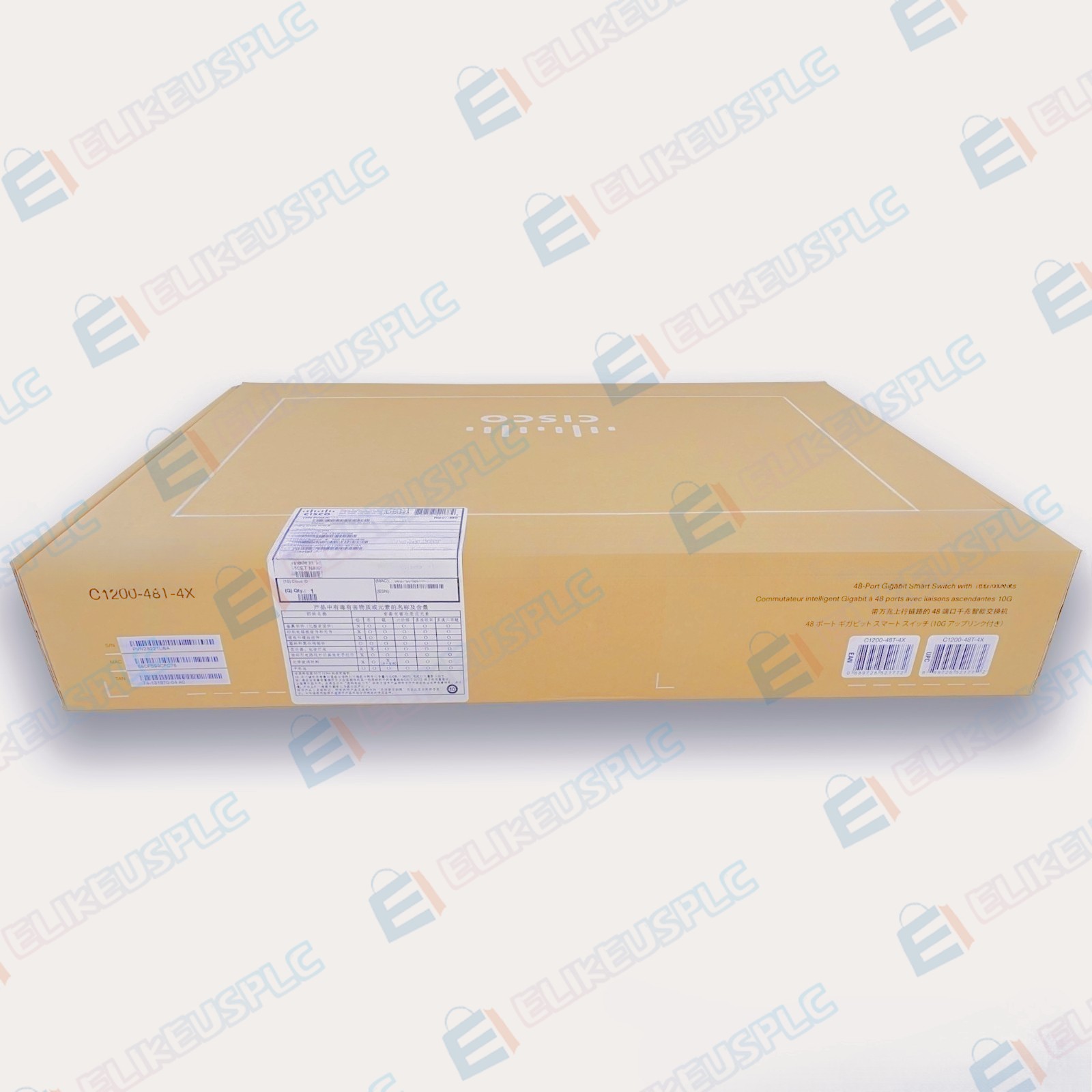 Cisco C1200-48T-4X Catalyst Ethernet Switch New Sealed Expedited Shipping MMD0
