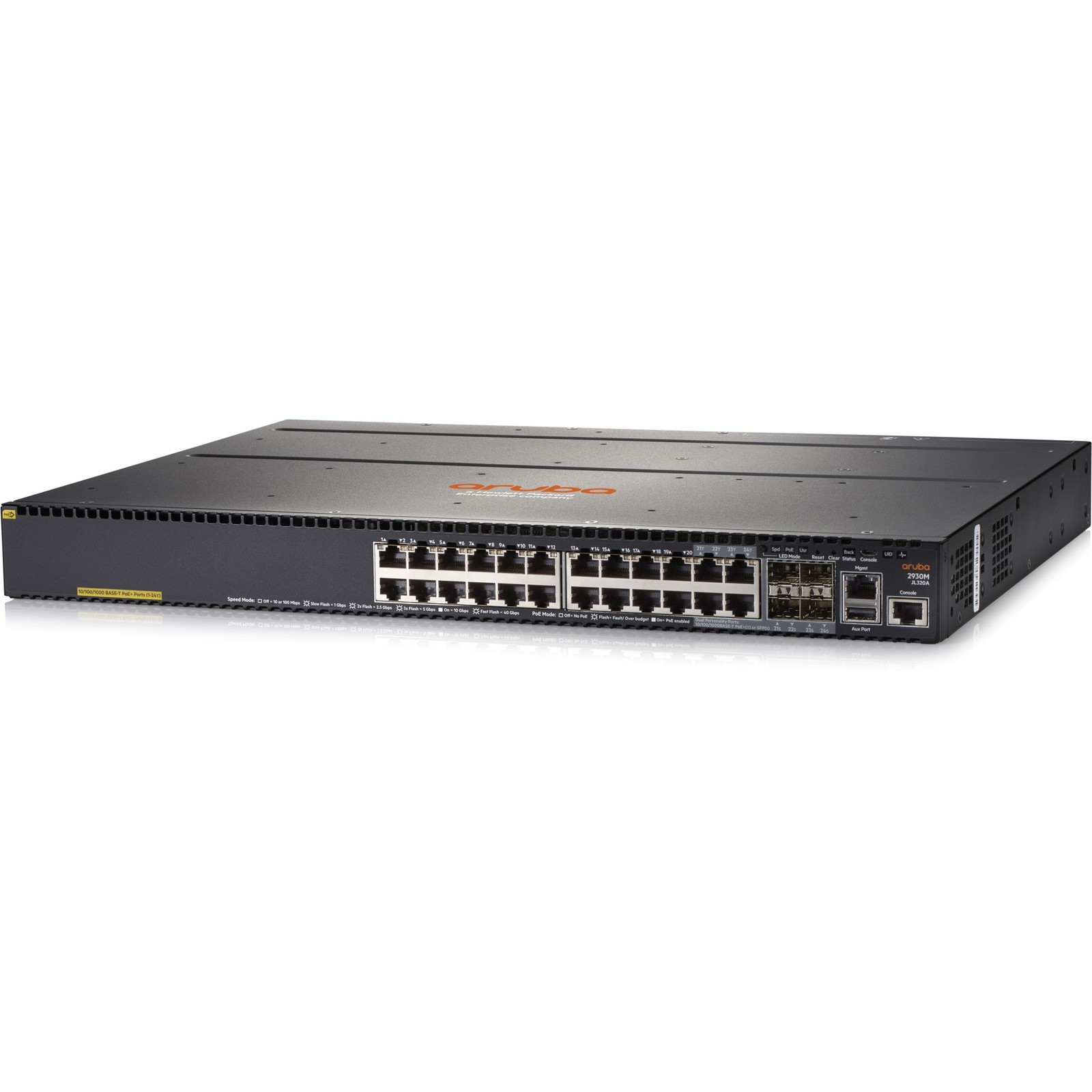 Aruba 2930M 24G POE+ with 1 – Slot Switch* (JL320A)