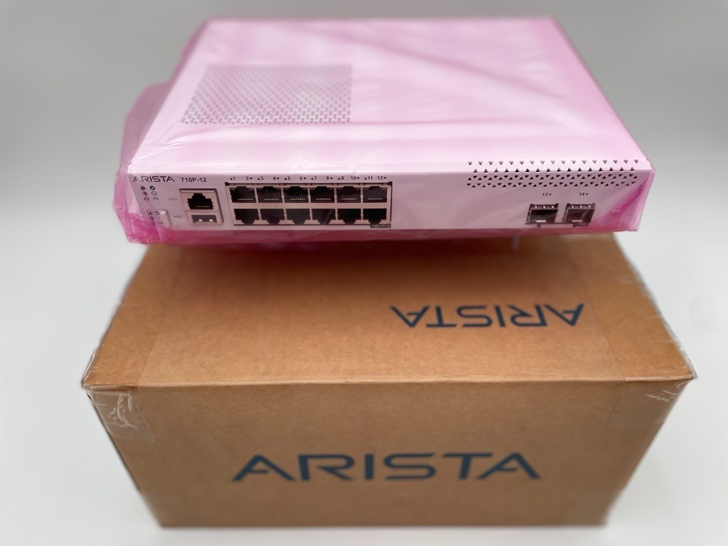 Arista CCS-710P-12 Compact Switch 12 port Gigabit NEW OPEN BOX