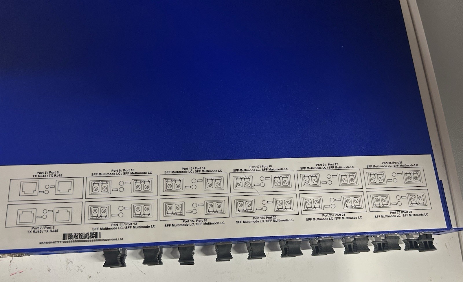 Hirschmann Mach1030 Industrial Gigabit Ethernet Rack Mount Switch
