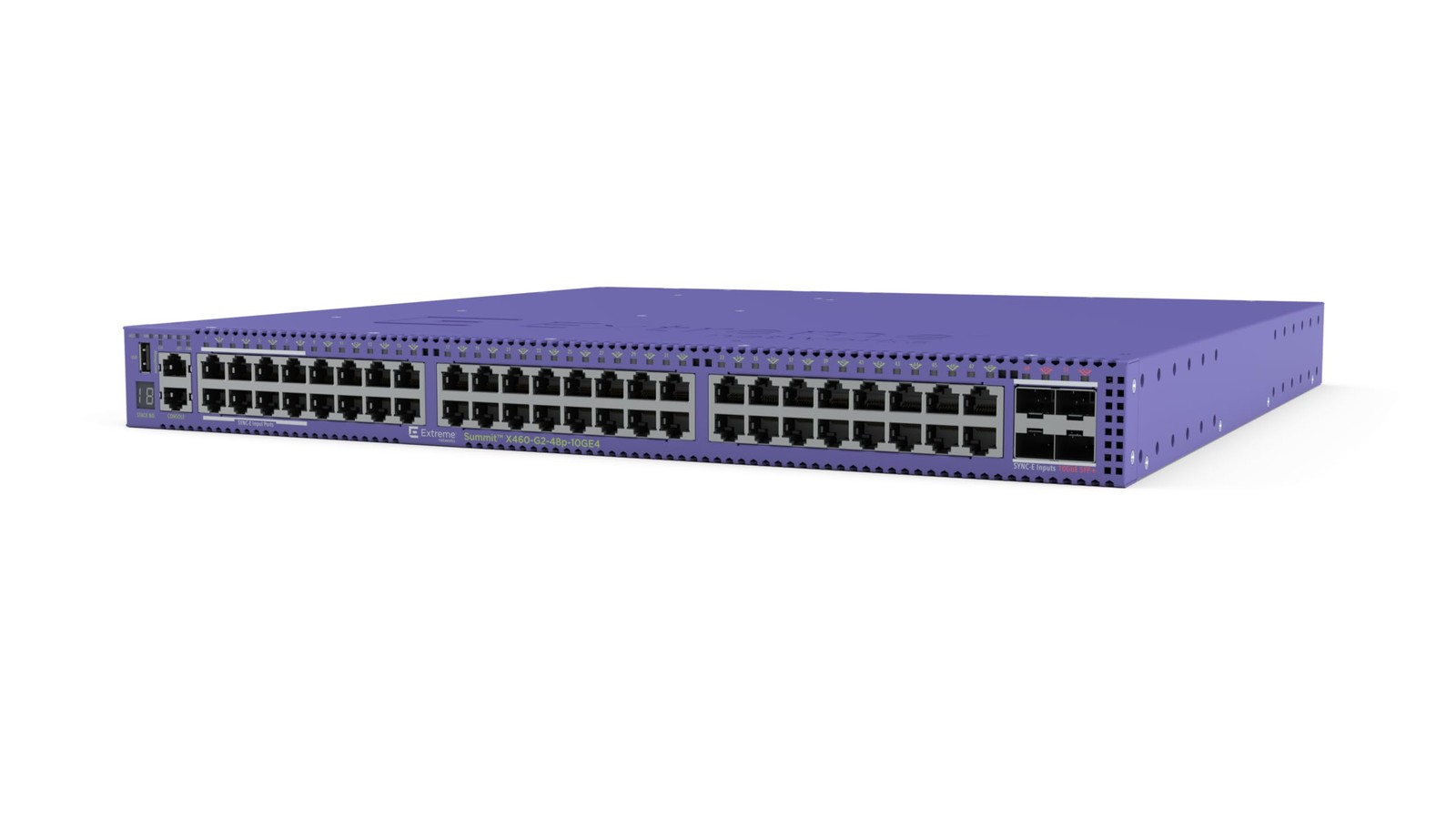 Extreme Networks ExtremeSwitching X460-G2 Series X460-G2-48p10GE4 Switch managed