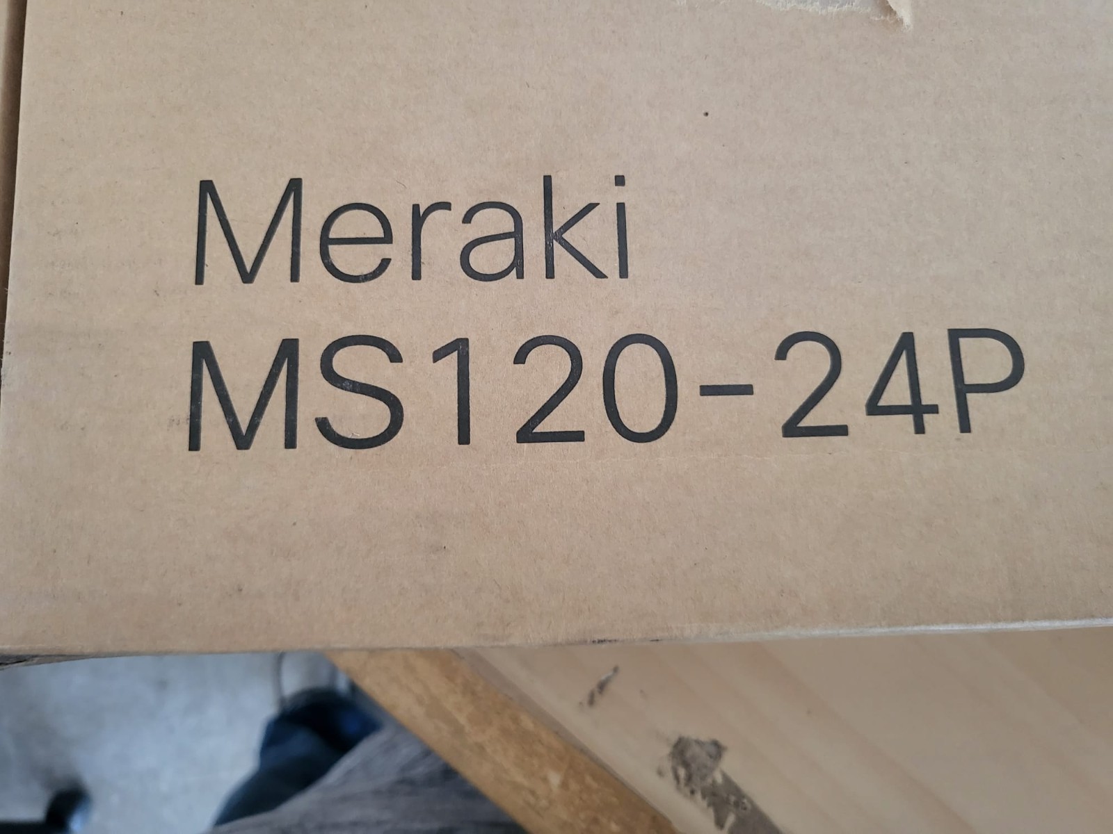 Cisco Meraki (MS120-24P-HW) 24-Ports Rack Mountable Ethernet Switch