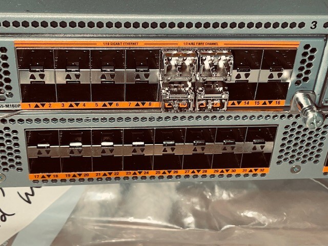 CISCO NEXUS N5K-C5596UP 48-PORT FABRIC SWITCH W/ DUAL PSU