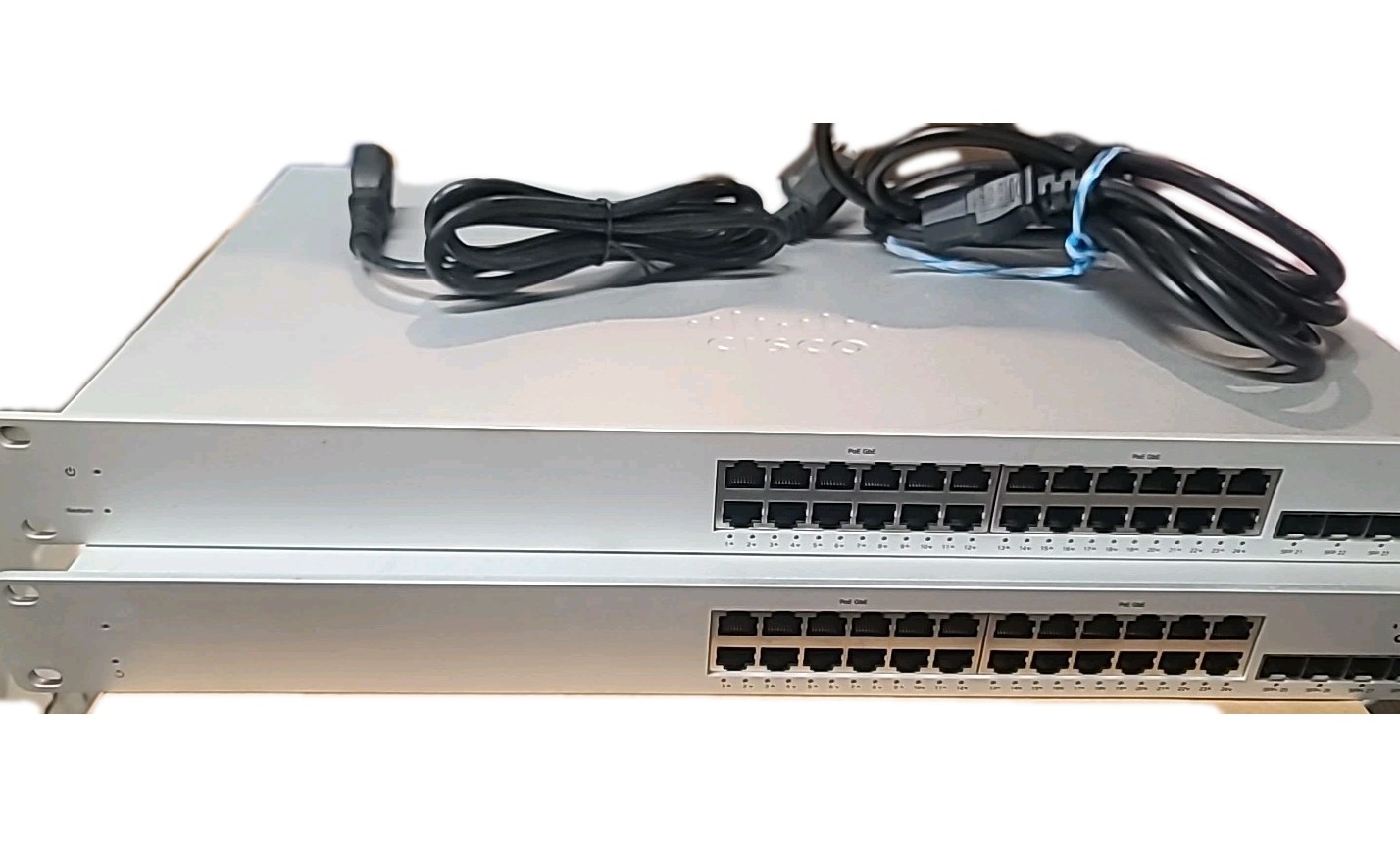 Meraki Cisco MS225-24P & MS220-24P HW Gigabit PoE Switch Unclaimed