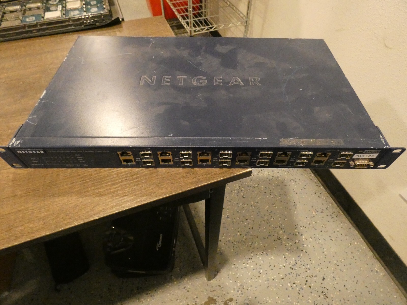 Netgear Prosafe 12 Port POE Gigabit Ethernet L2 Managed Switch GSM7212