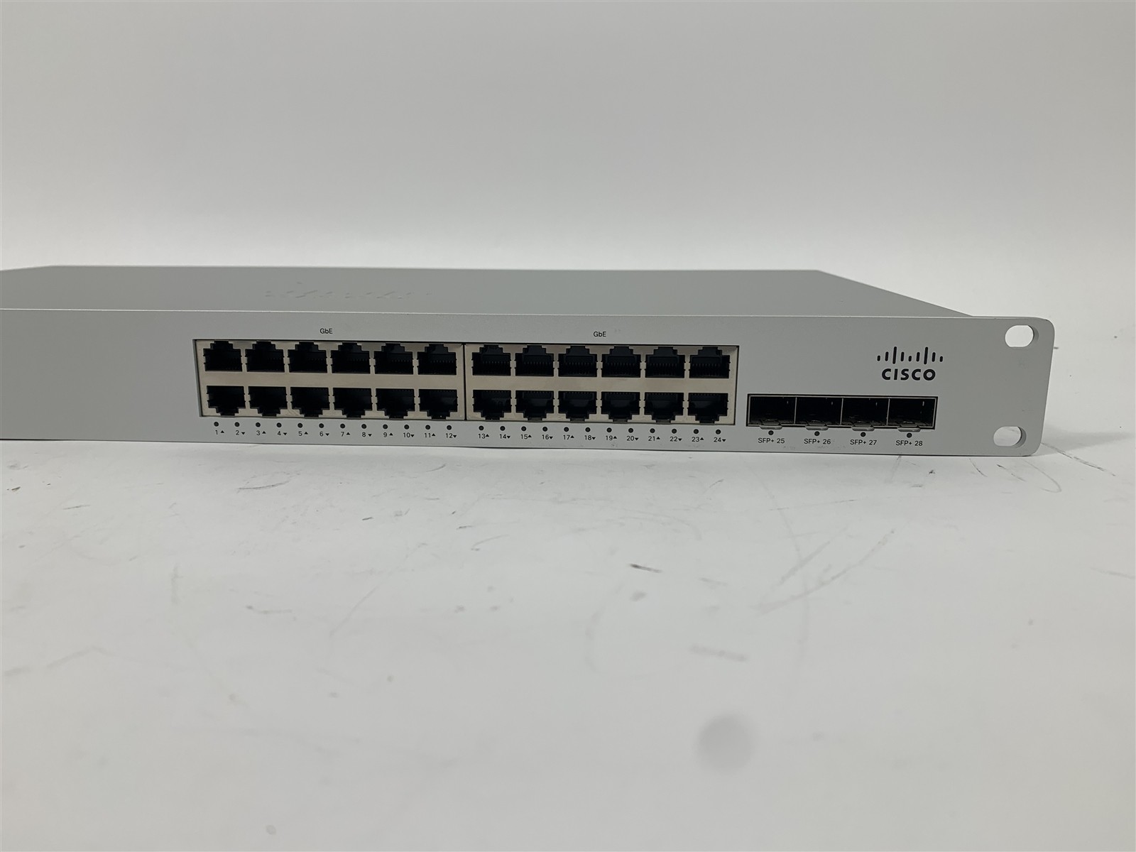 Cisco Meraki MS225-24-HW 24-Port GBE SFP+ Non-PoE Switch Unclaimed