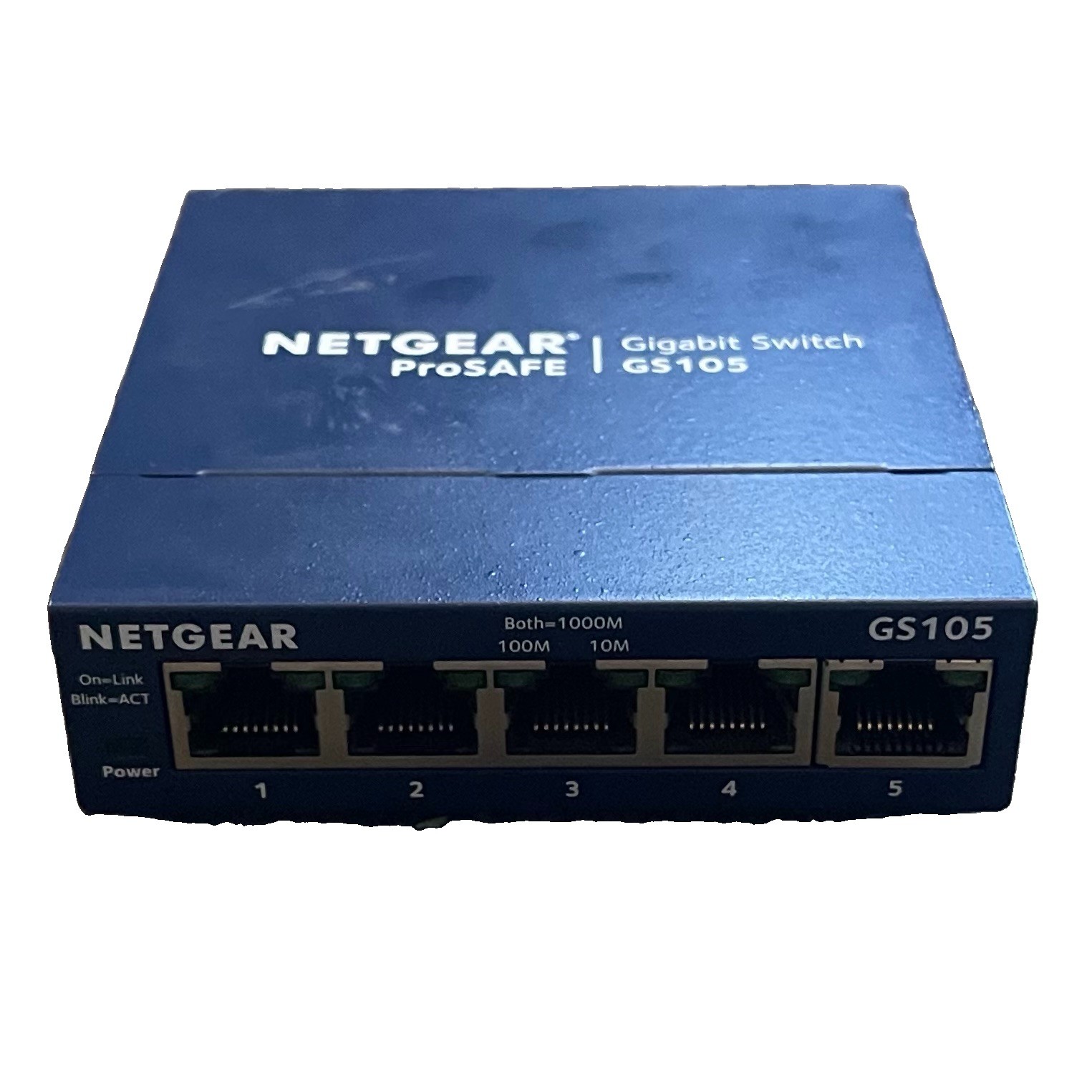 NETGEAR ProSAFE 5-Port Portable Switch GS105