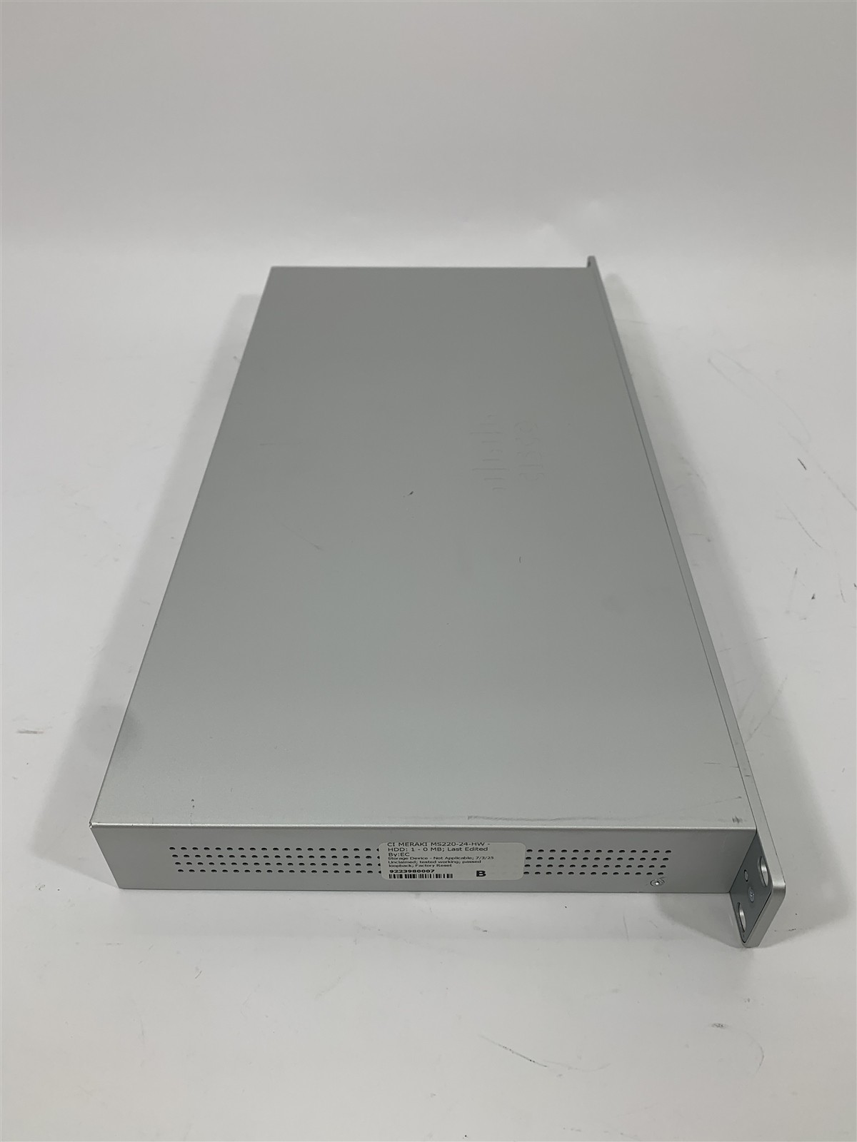 Cisco Meraki MS225-24-HW 24-Port GBE SFP+ Non-PoE Switch Unclaimed