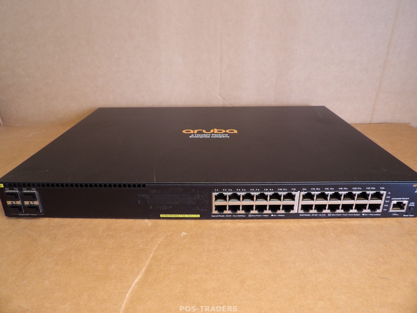Aruba JL356A 2540 Series 24G PoE+ Managed Network Switch 24x Gigabit LAN + 4 SFP