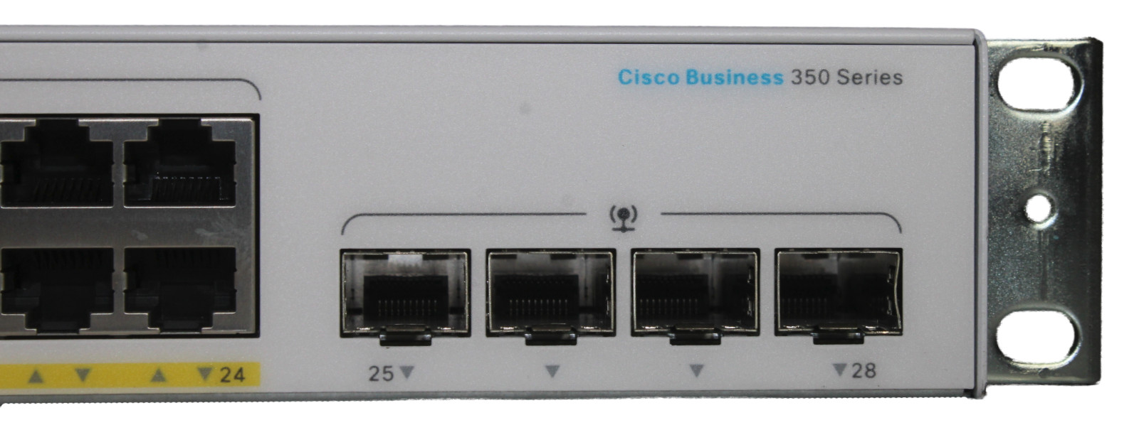 Cisco Systems CBS350-24FP-4 V04 24-Port Fully Managed Gigabit PoE Switch 1 Gbps