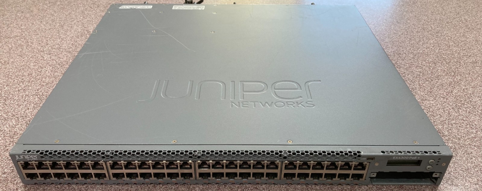 ♻️ Juniper EX4300-48P 48-Port PoE+ Gigabit Switch