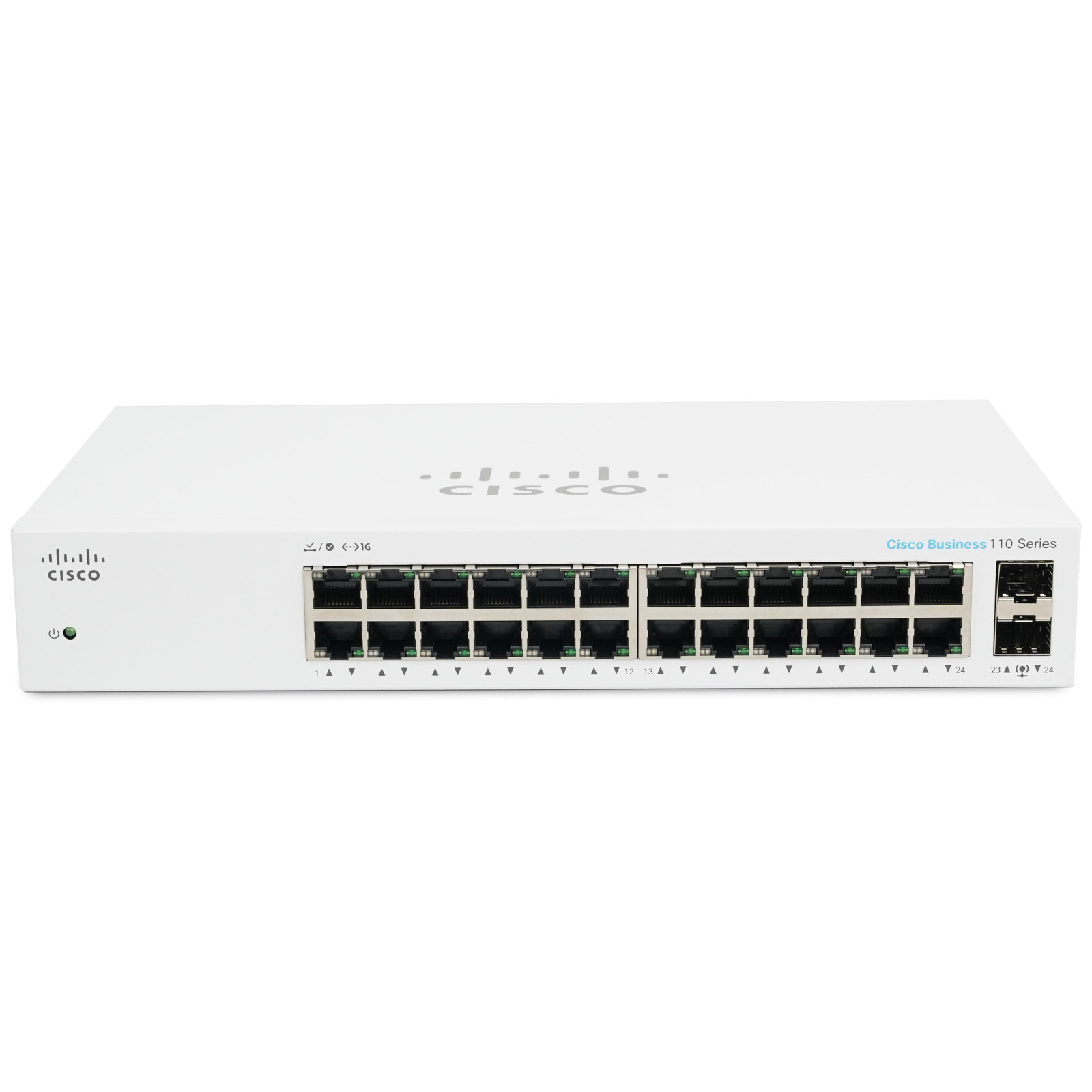 Cisco Business CBS110-24T (NA) 24-Port Gigabit Unmanaged SMB Switch SFP Refresh