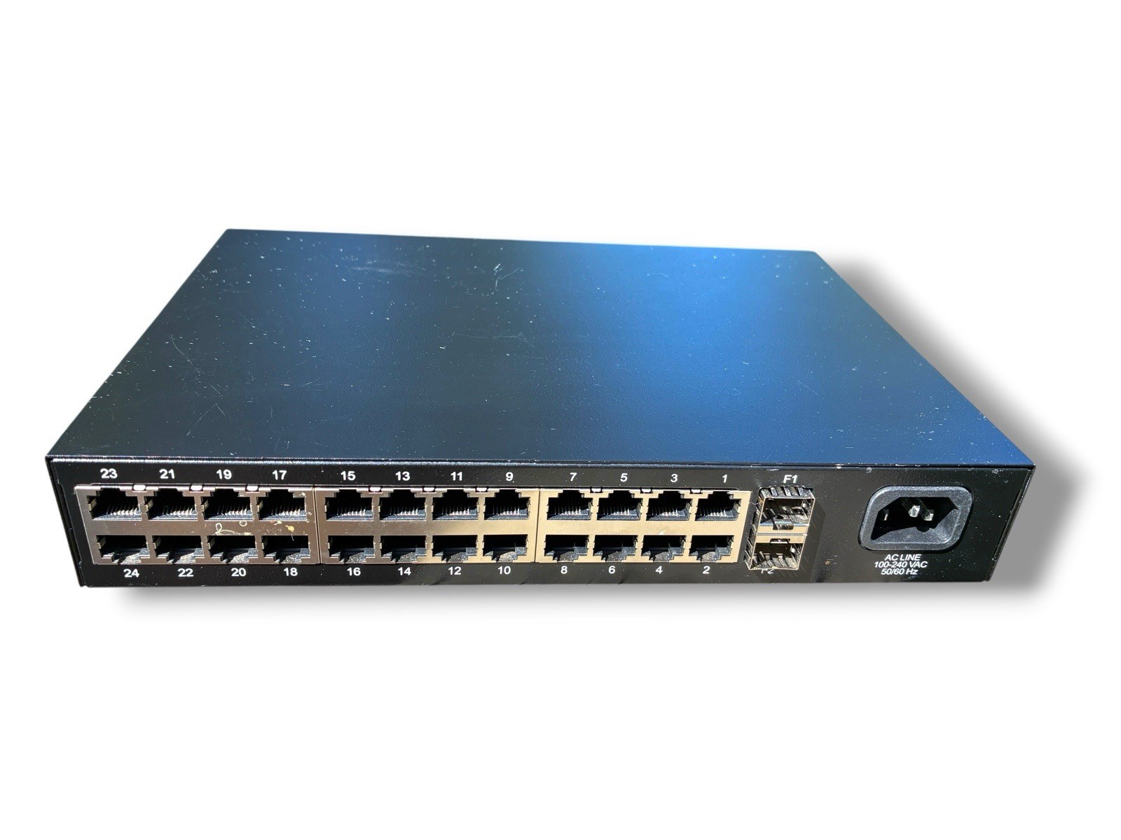 Pakedge S26e 24-Port Gigabit Ethernet Network Switch with 2-SFP Ports Power Cord