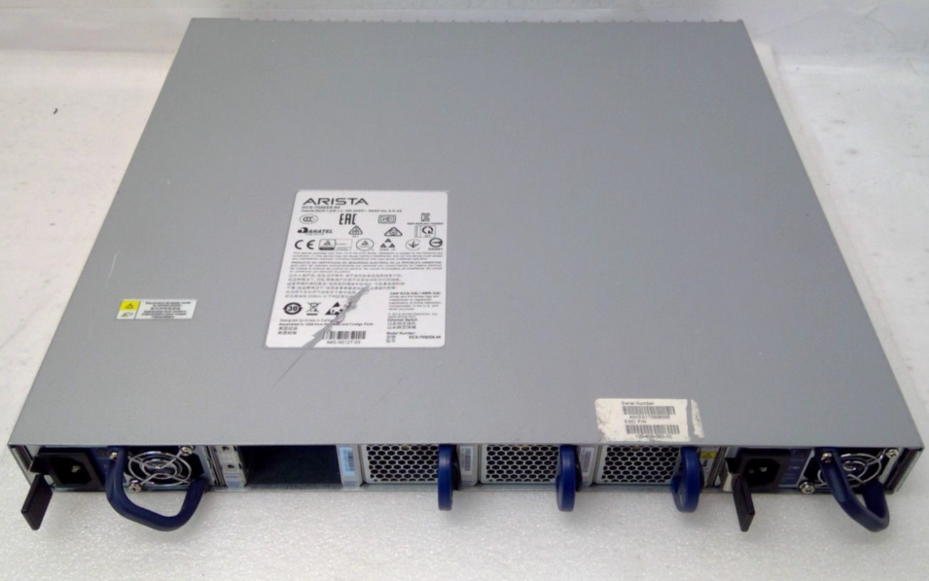 Arista DCS-7050SX-64-R 48x10G-SFP+ 4x40G-QSFP Port Network Switch *Read*