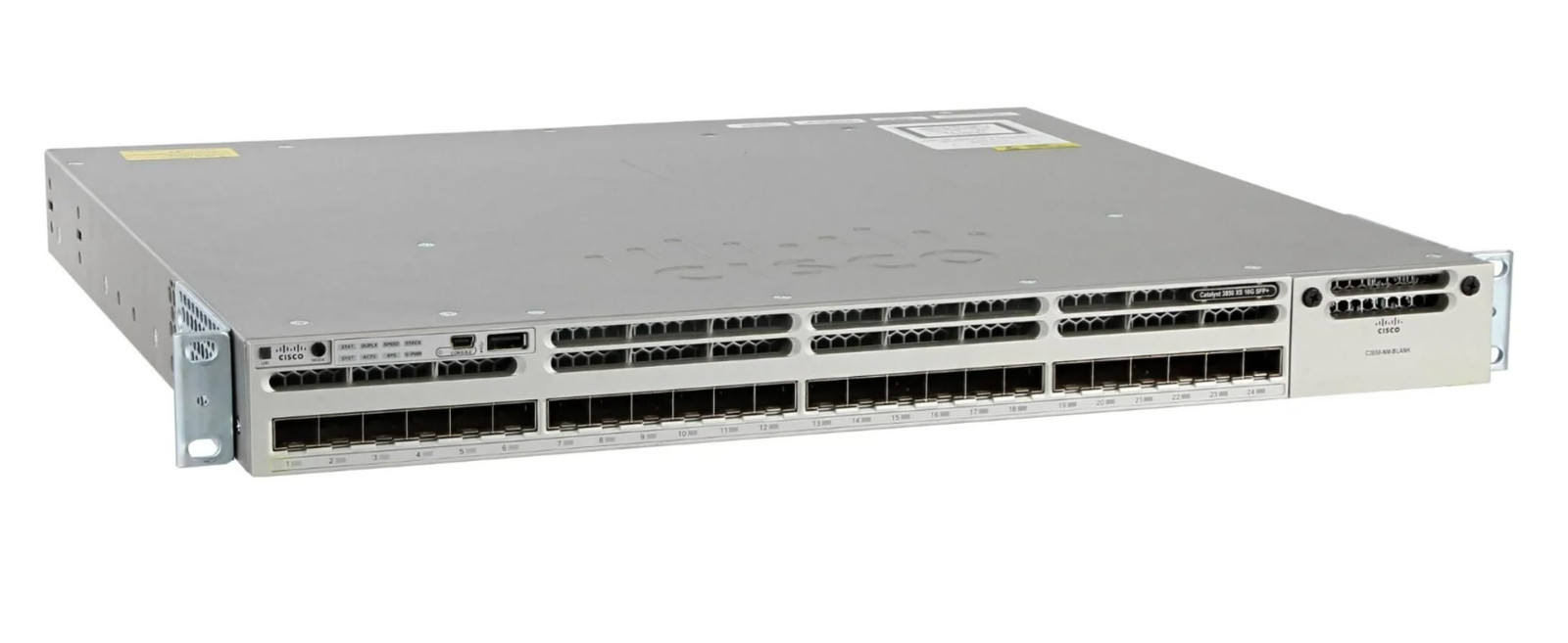 Cisco Catalyst 3850 WS-C3850-24XS-E 24-Port 10G SFP+ Managed Switch