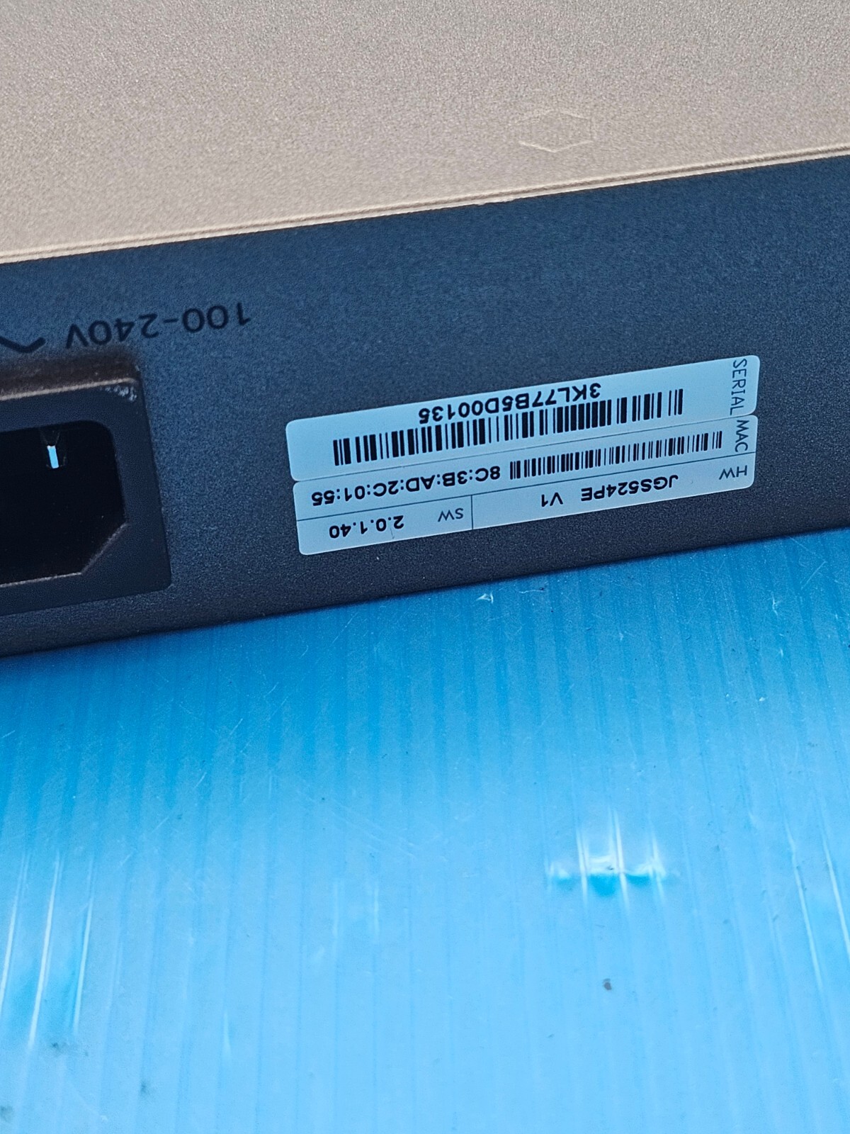 NetGear JGS524PE ProSafe Plus 24-Port Gigabit 12xPoE Ethernet Network Switch