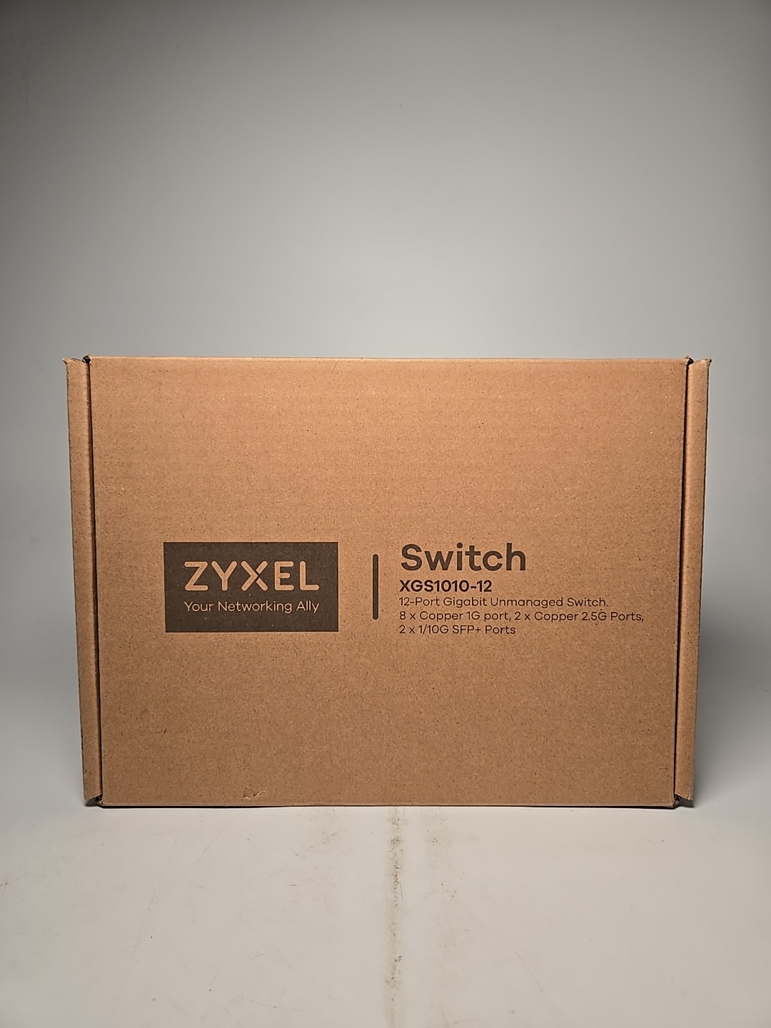 Zyxel XGS1010-12 12-Port Wired-Ethernet Multi Gigabit Unmanaged Switch