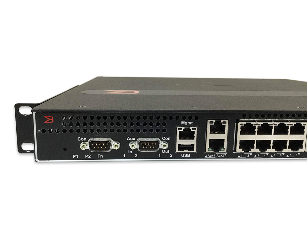 16 Port 1Gb RJ45 Brocade ServerIron 1016-2 Ethernet Switch w/ Ears | 2x 10Gb XFP