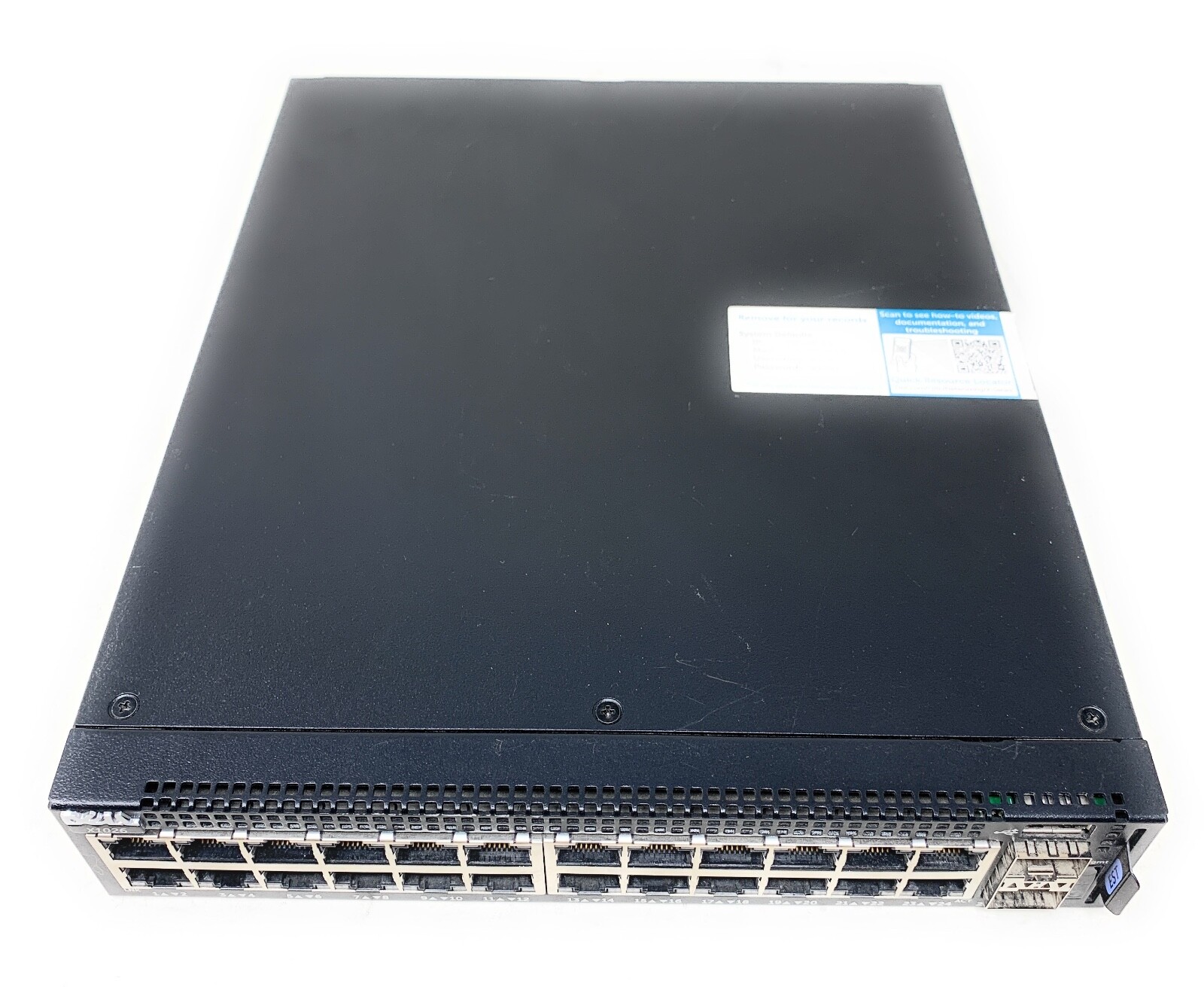 DELL X1026 24 PORTE GESTITO L2+ GIGABIT ETHERNET (10/100/1000) 1U NERO