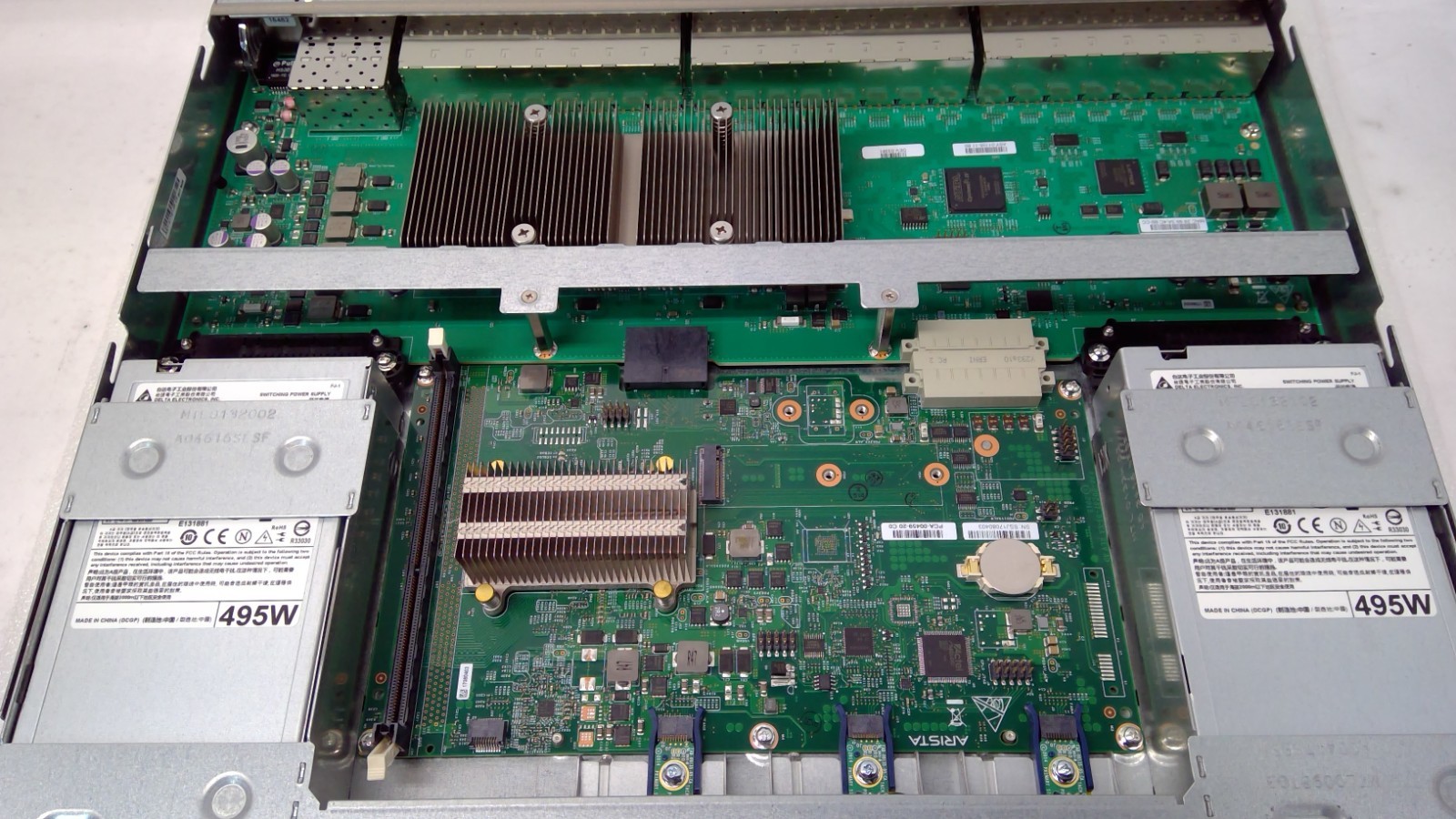 Arista DCS-7050SX-64-R 48x10G-SFP+ 4x40G-QSFP Port Network Switch *Read*
