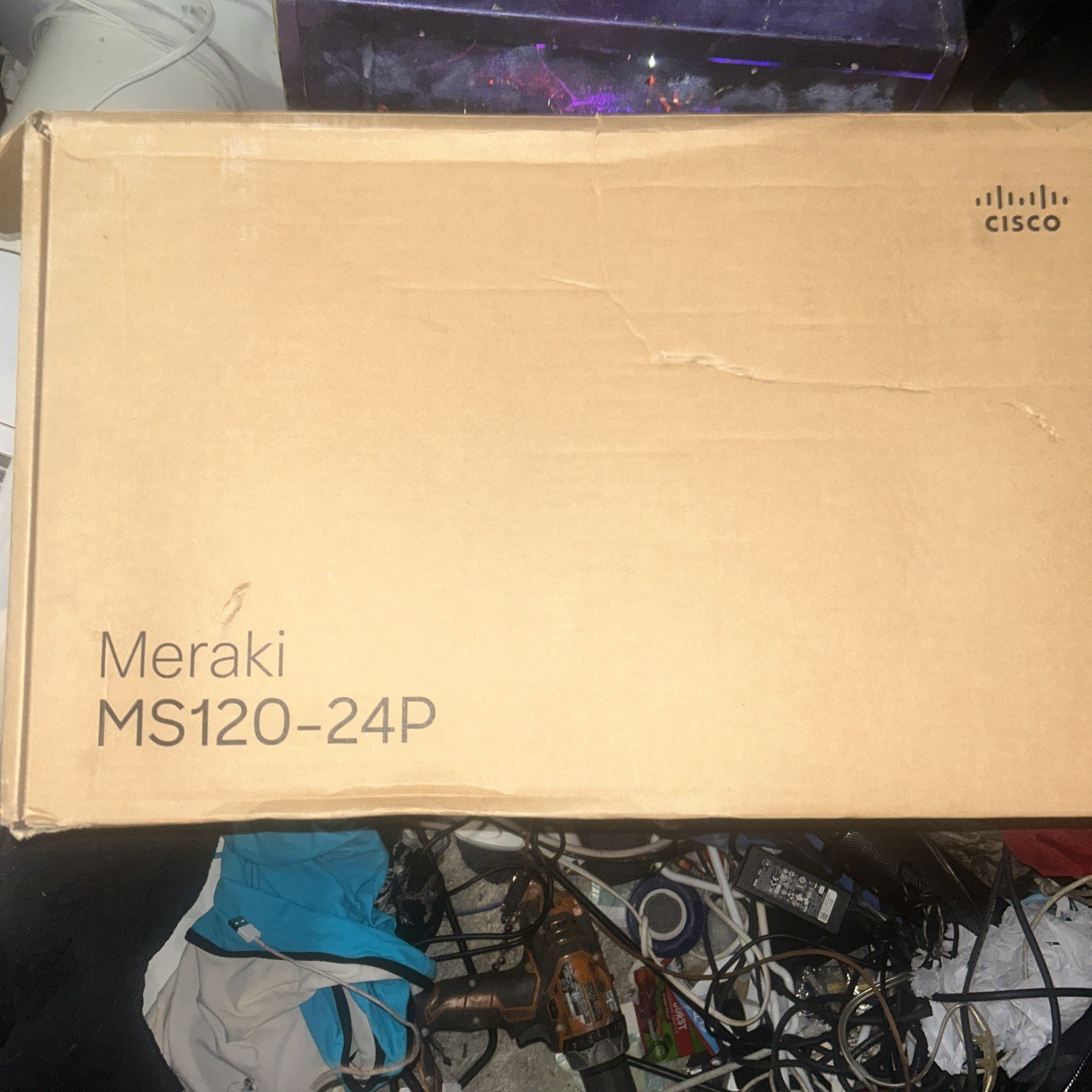 Cisco Meraki (MS120-24P-HW) 24-Ports Rack Mountable Ethernet Switch