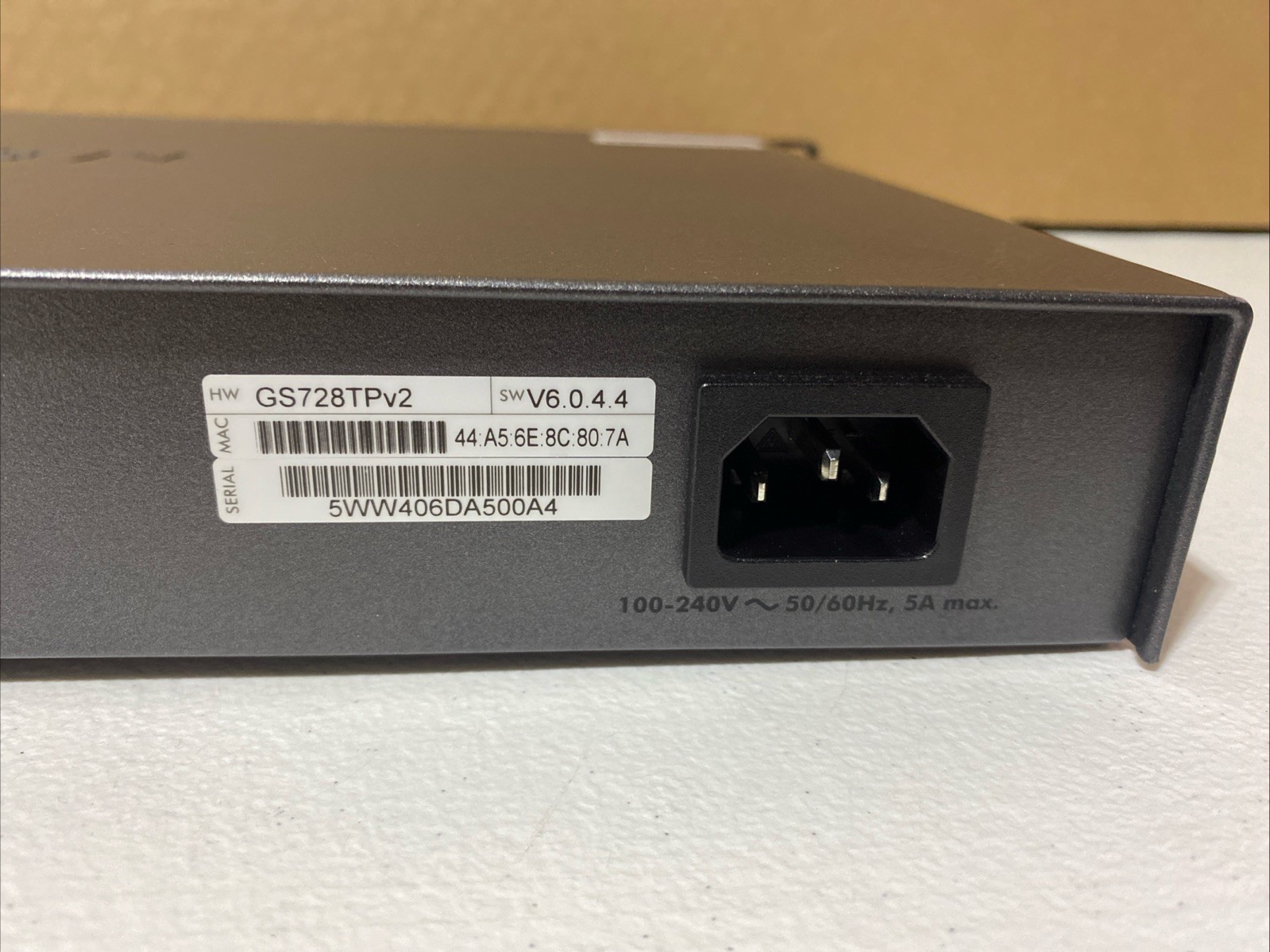 NETGEAR GS728TPv2 24-Port Gigabit PoE+ Smart Managed Pro Switch w/4 SFP