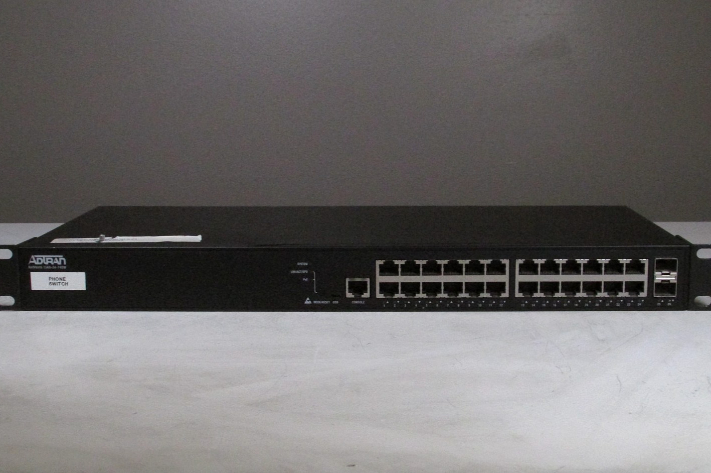 ADTRAN NetVanta 1560-24-740W 24-Port Gigabit PoE+ Managed Switch 17108124PF2