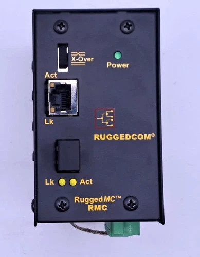 RuggedCom RMC-48-TXFX-SM Industrial Media Converter Single Mode Fiber Ethernet