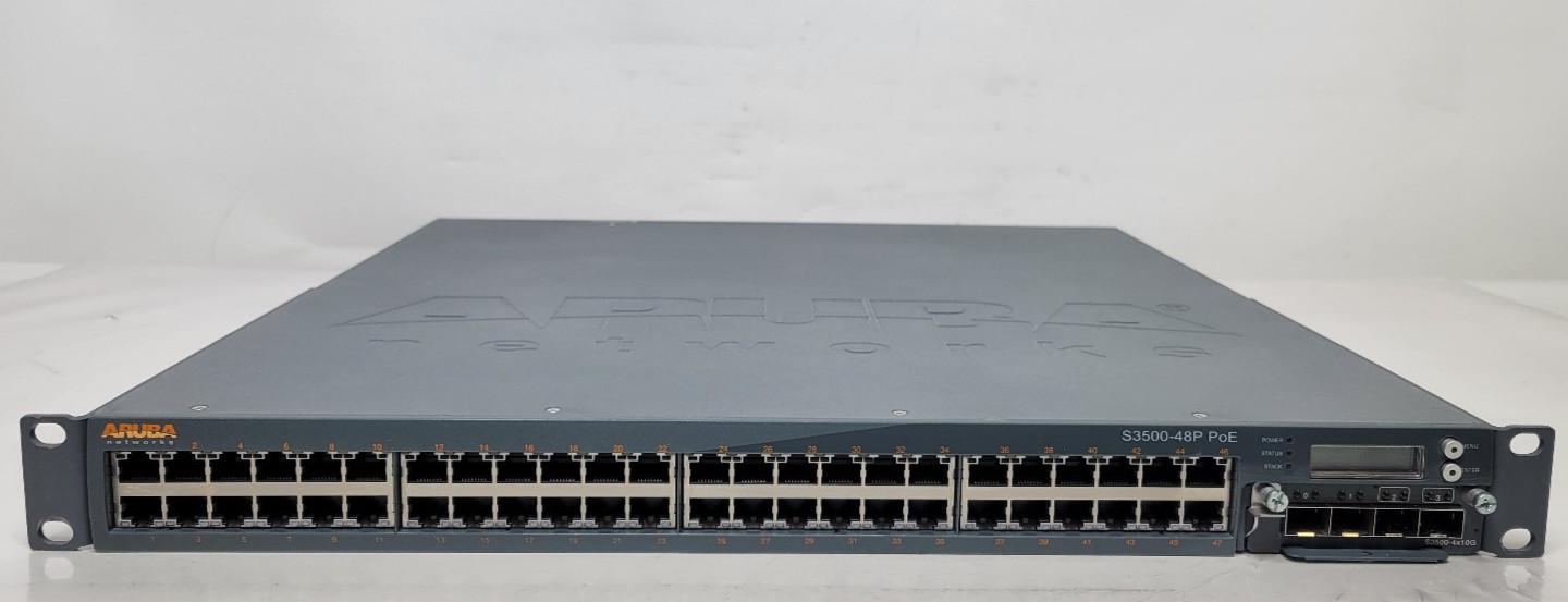 HPE Aruba Networks S3500-48P 48 Port Gigabit Switch PoE+ 400W S3500-48P-US #2