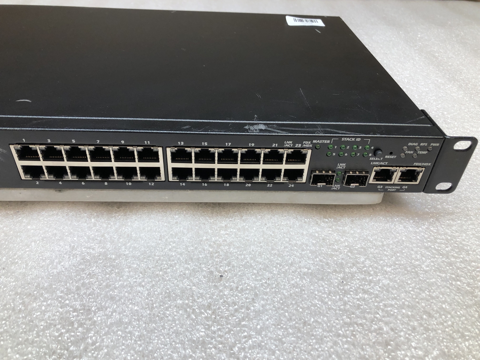 Dell PowerConnect 3524 24-Port Managed 10/100 RPS Ethernet Network Switch
