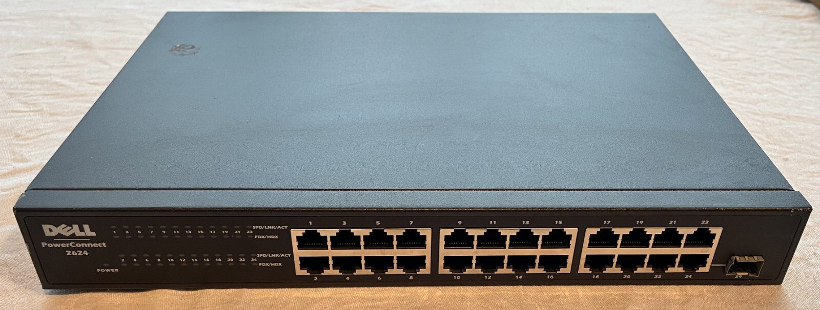 Dell PowerConnect 2624 24-Port 1xSFP Gigabit Ethernet Network Switch