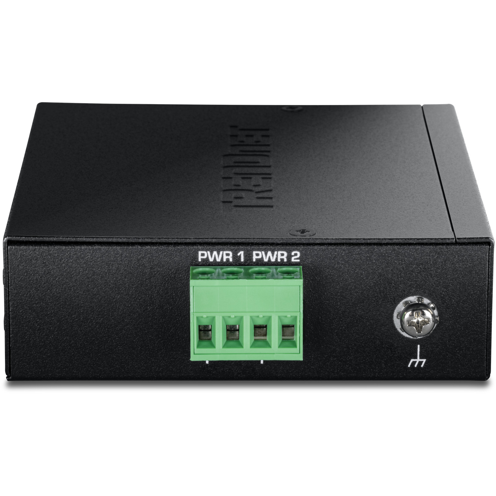 TRENDnet TI-PGLC50, 5-Port Industrial Gigabit PoE+ DIN-Rail Mini Switch